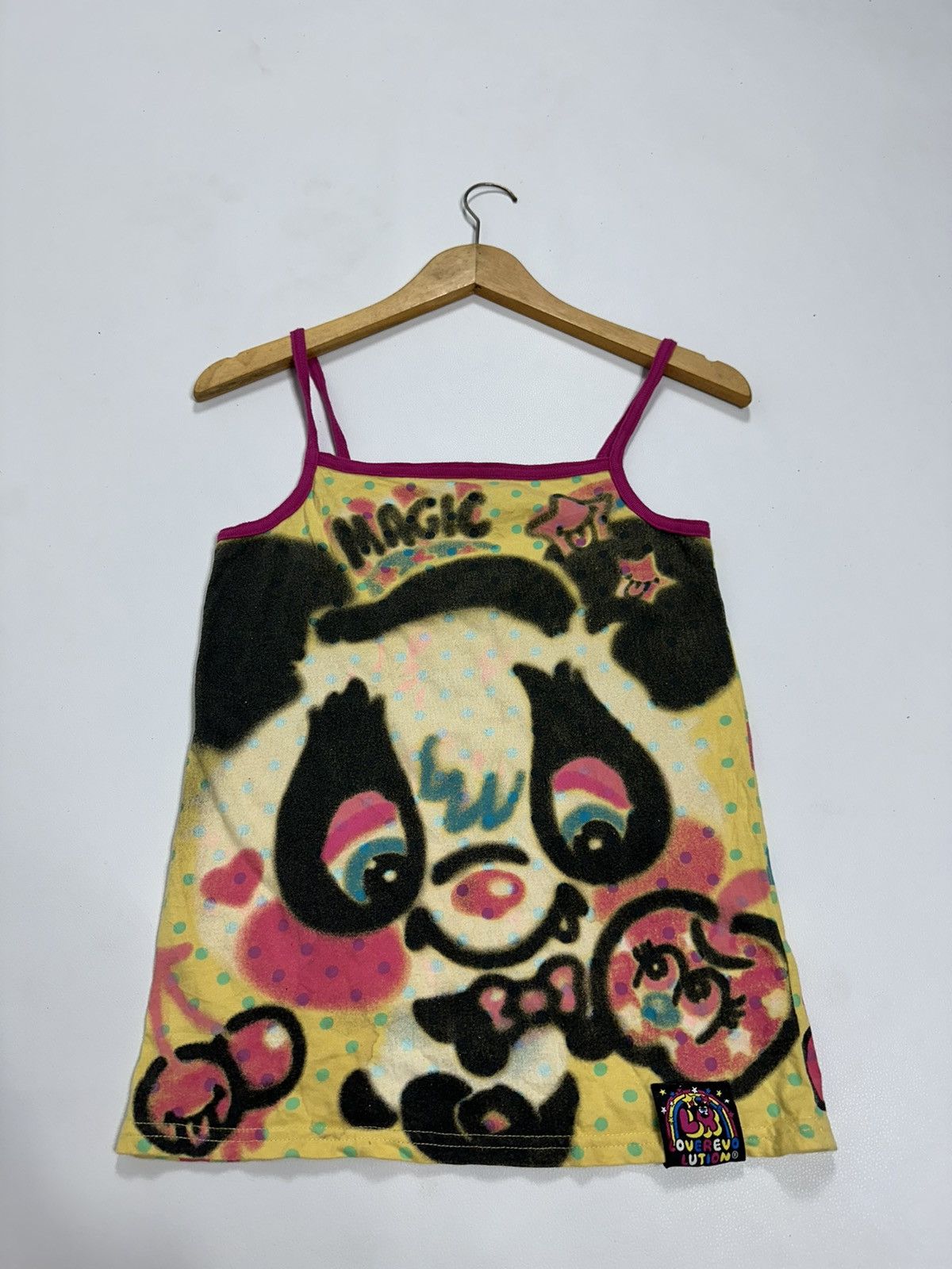 Japanese Brand Grand Slam Japanese Cartoon Sleeveless Nice Design Art Size XS / US 0-2 / IT 36-38 - 1 Thumbnail