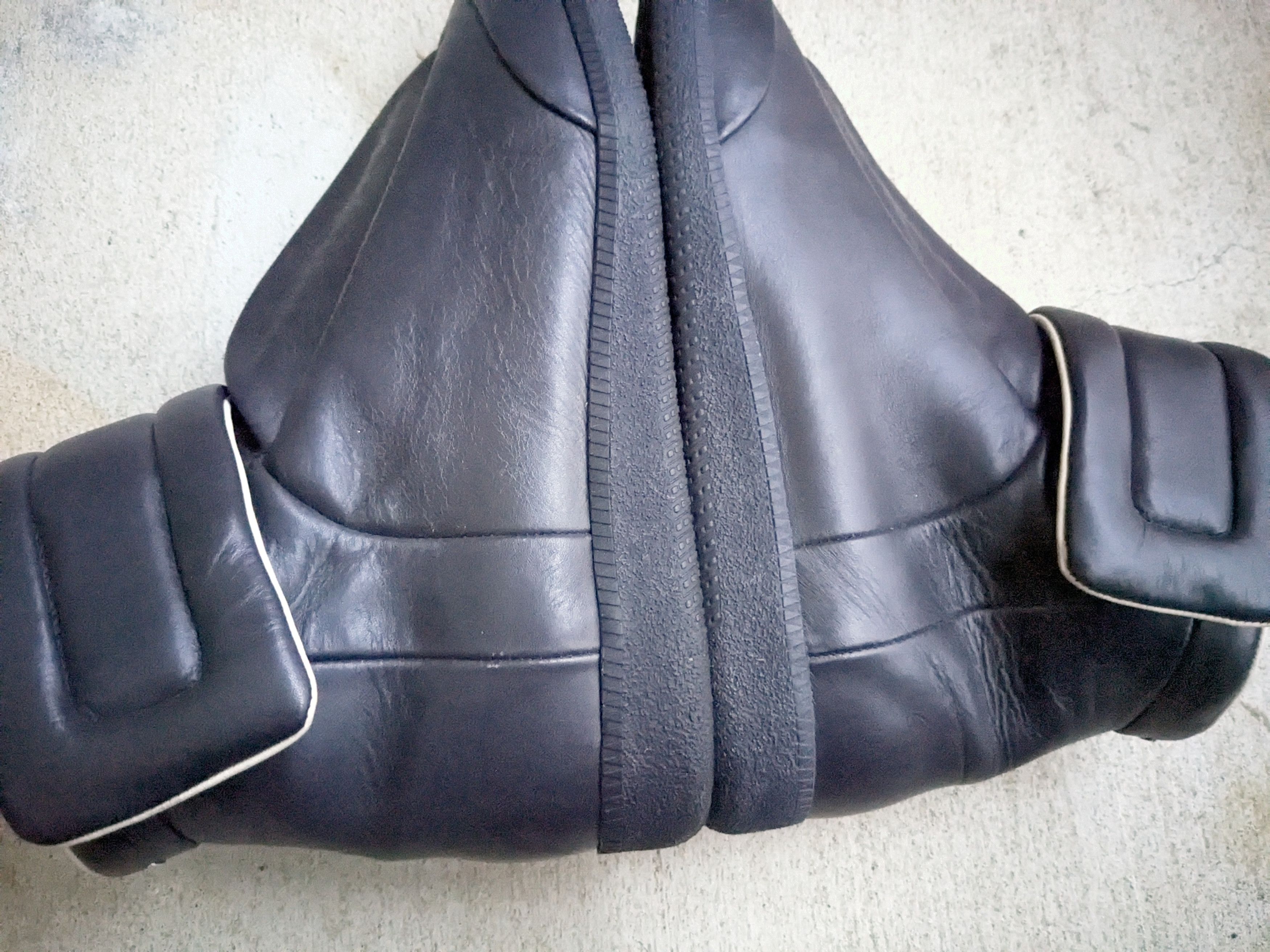 Maison Margiela Maison Margiela Future High Tops Navy Blue 11 44 Leather Size US 11 / EU 44 - 11 Thumbnail