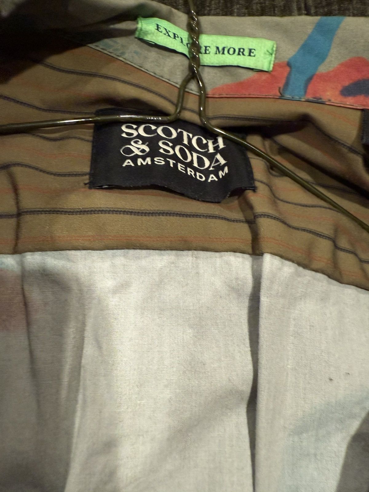 Scotch & Soda Scotch & Soda Amsterdam Printed Button-Down Shirt Size US XXL / EU 58 / 5 - 4 Thumbnail