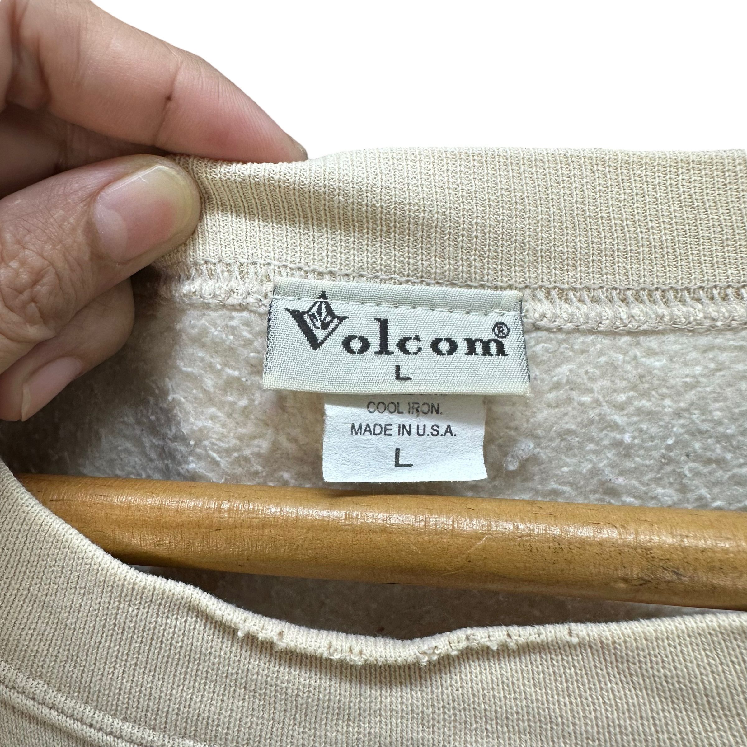 Volcom VOLCOM EMBROIDERY LOGO SWEATSHIRTS #8484-011 Size US L / EU 52-54 / 3 - 7 Thumbnail