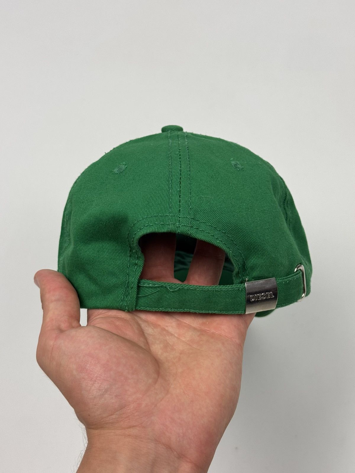 Diesel Y2K Diesel Bug Logo Face Graphic Strap Back Cap Hat Size ONE SIZE - 10 Thumbnail