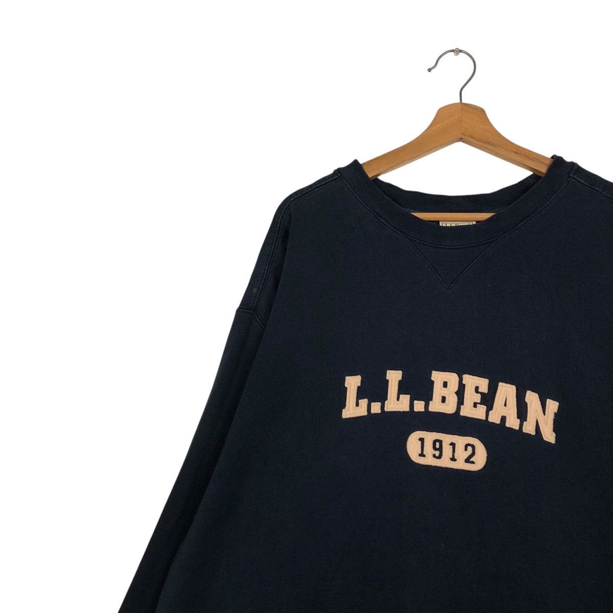 Japanese Brand × Vintage 📌Vintage Sweatshirt Crewneck L.L.Bean 1912 Big Logo Size US XL / EU 56 / 4 - 8 Thumbnail