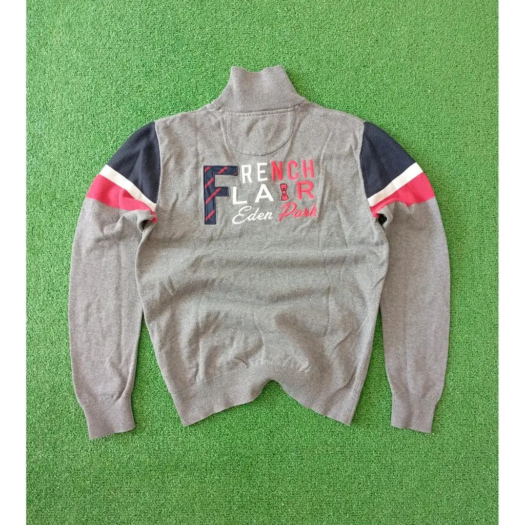 Other Eden Park French Flair Quarter Zip Sweater Size US S / EU 44-46 / 1 - 1 Thumbnail