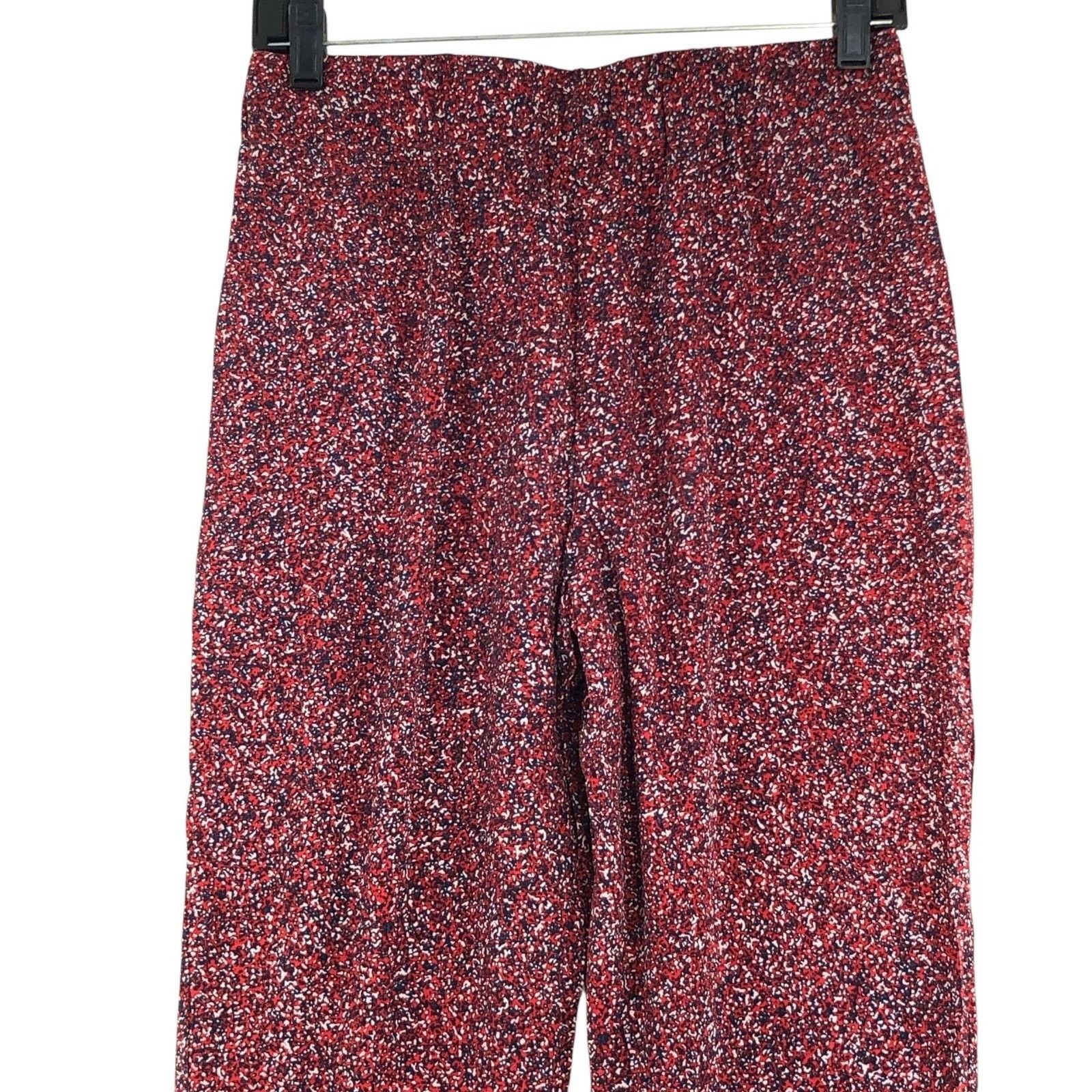 Apiece Apart Apiece Apart Pants 4 Red Blue White Silk Elastic Waist USA Size 27" / US 4 / IT 40 - 6 Thumbnail