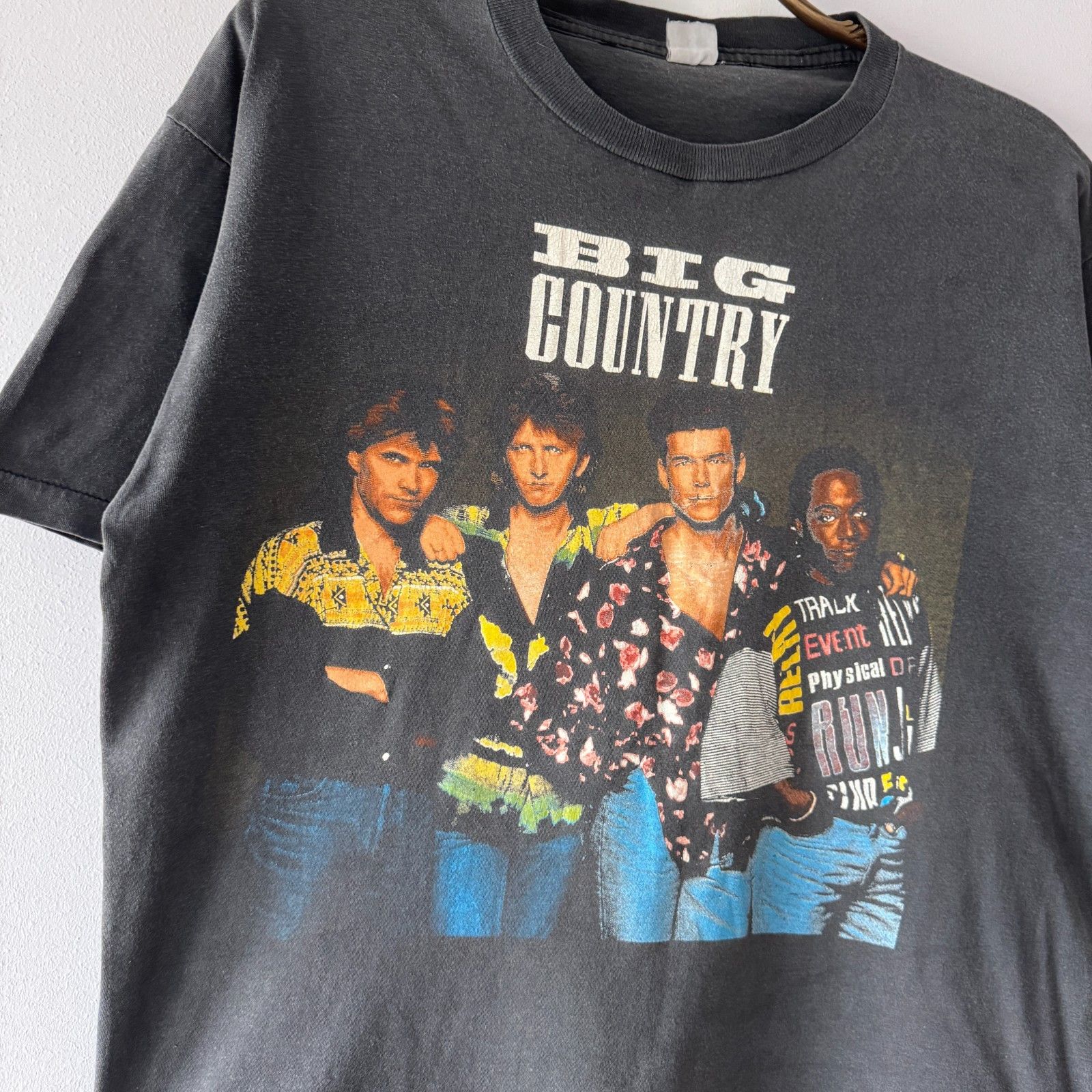 Band Tees Rare Big Country Vintage 1989 Band T-Shirt Single Stitch Size US XL / EU 56 / 4 - 5 Thumbnail