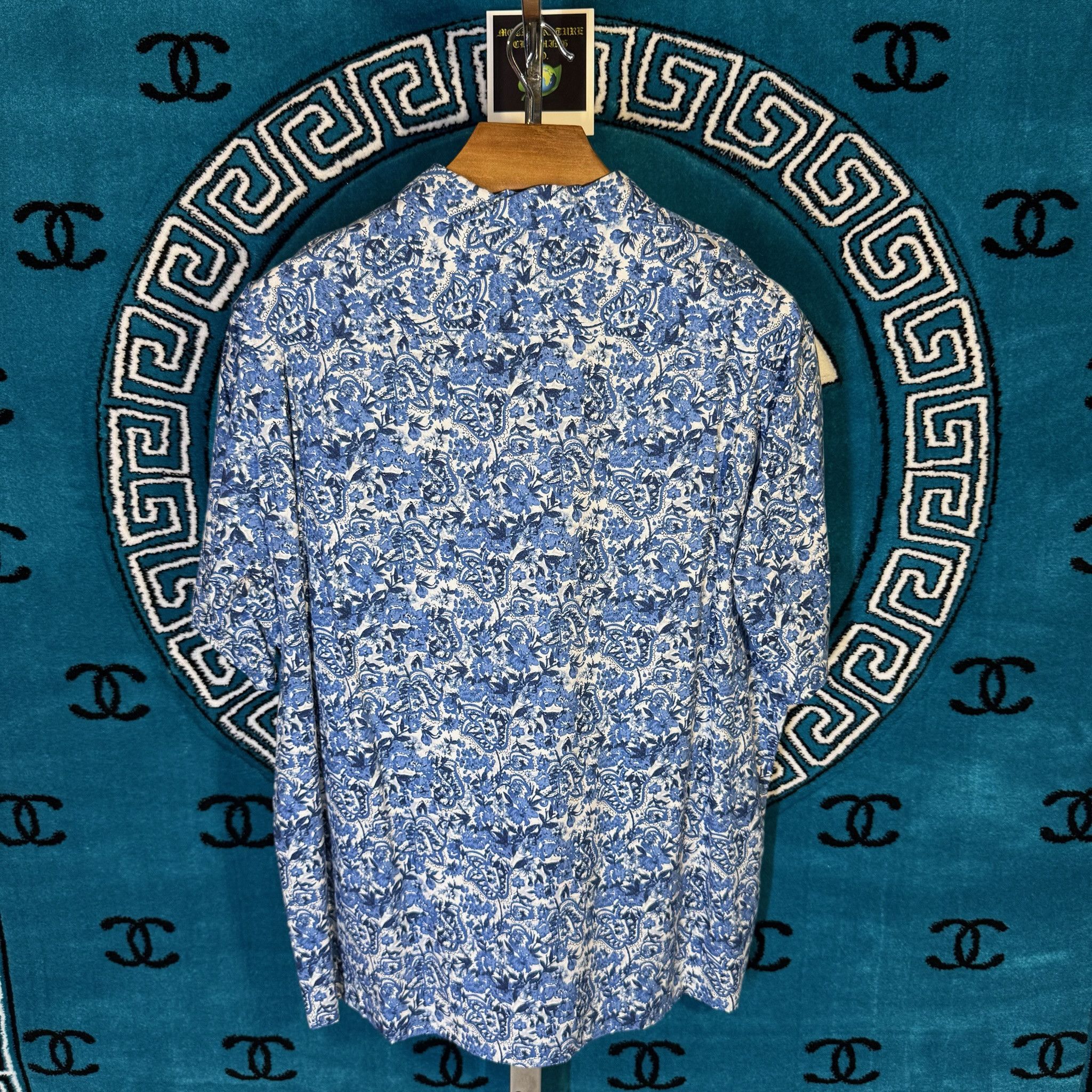 Daniel Cremieux PAISLEY FLORA FAUNA S/S BUTTON UP Size US XL / EU 56 / 4 - 2 Thumbnail