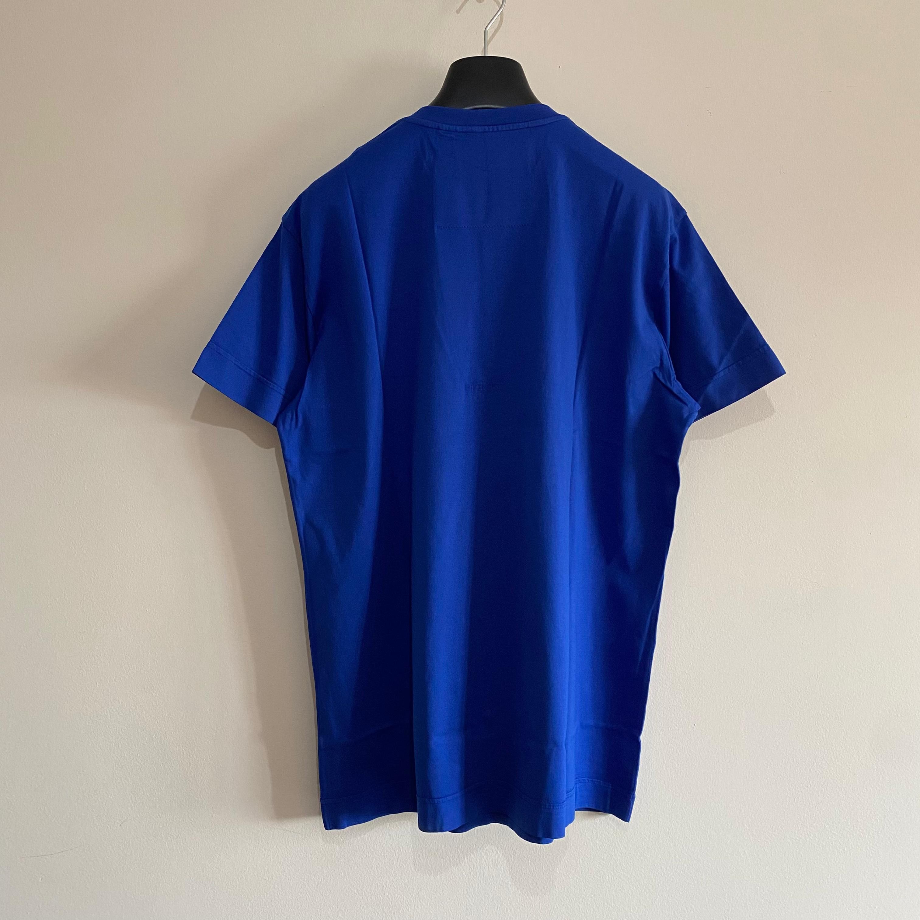 Givenchy x Chito Royal Blue Graffiti Dog Oversized T-Shirt Size US XL / EU 56 / 4 - 6 Thumbnail