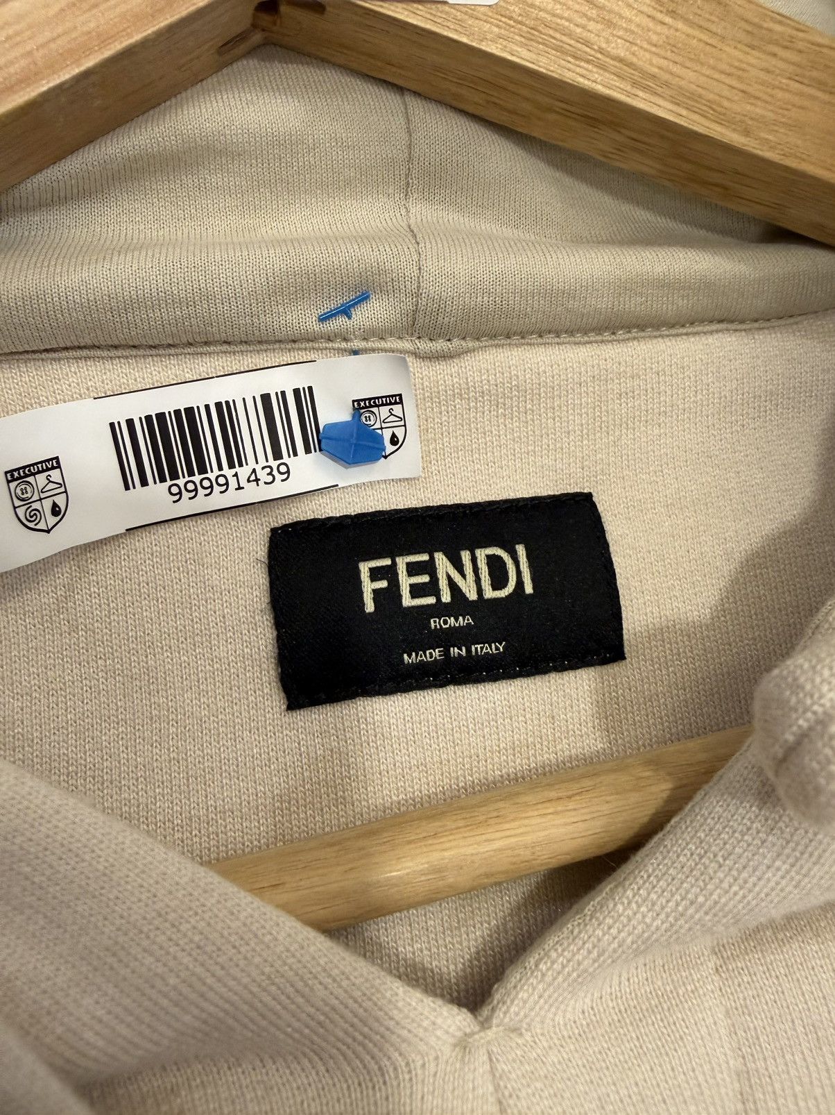 Fendi Fendi Monogram Sleeve Hoodie Size US XXL / EU 58 / 5 - 4 Thumbnail