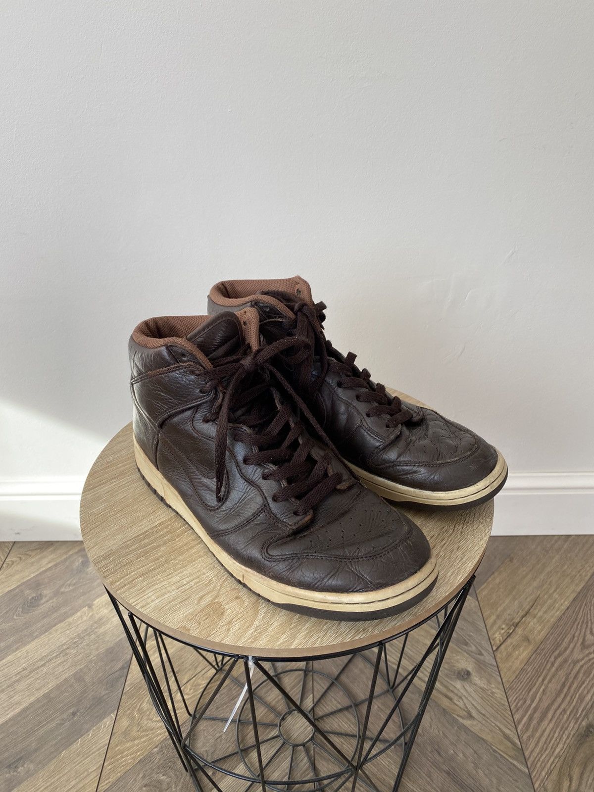 Nike Vintage Nike Dunk High Premium 312786 222 Size US 10.5 / EU 43-44 - 4 Thumbnail