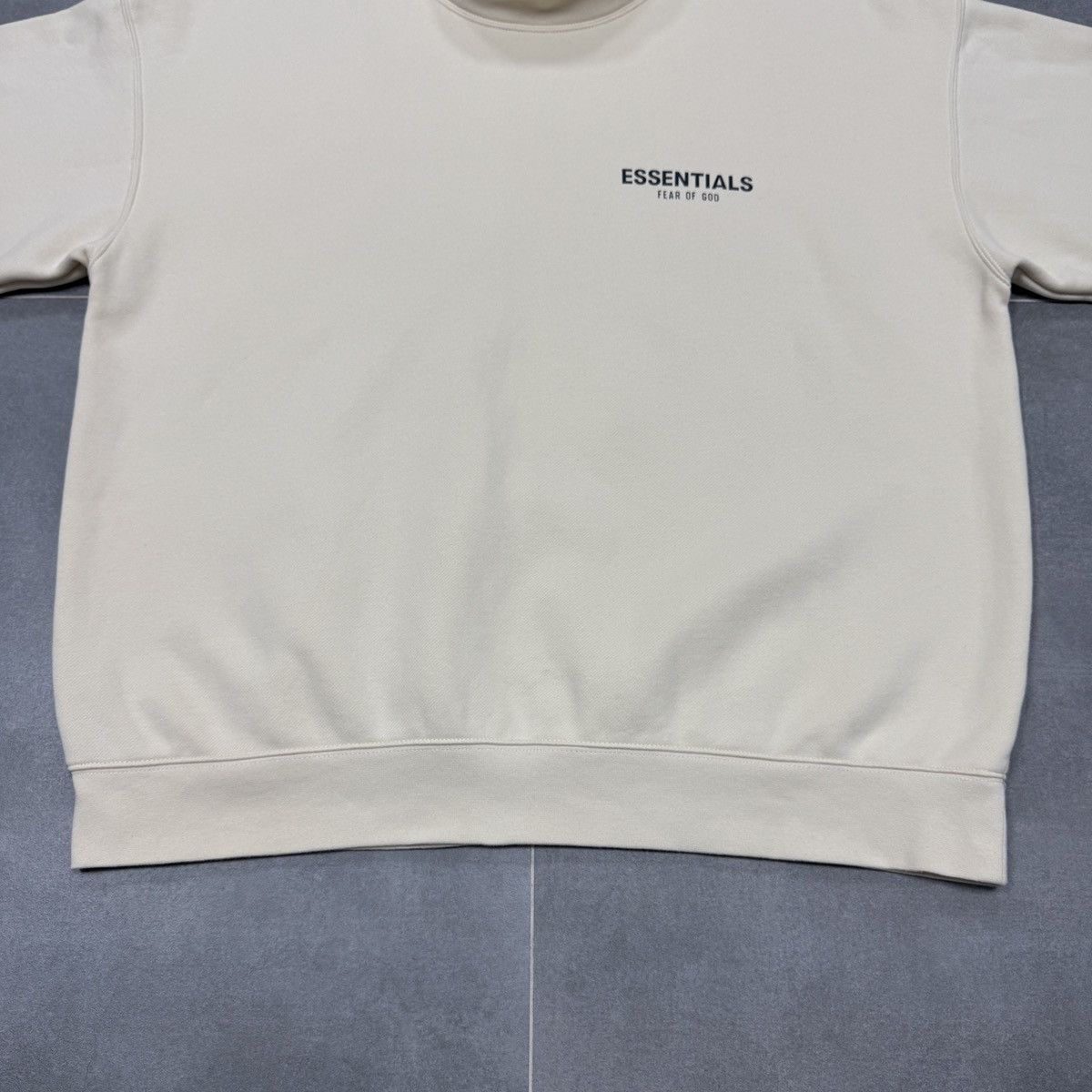 Fear of God Fear of God Essentials Pullover Mock Neck Fleece Sweatshirt Size US XL / EU 56 / 4 - 4 Thumbnail