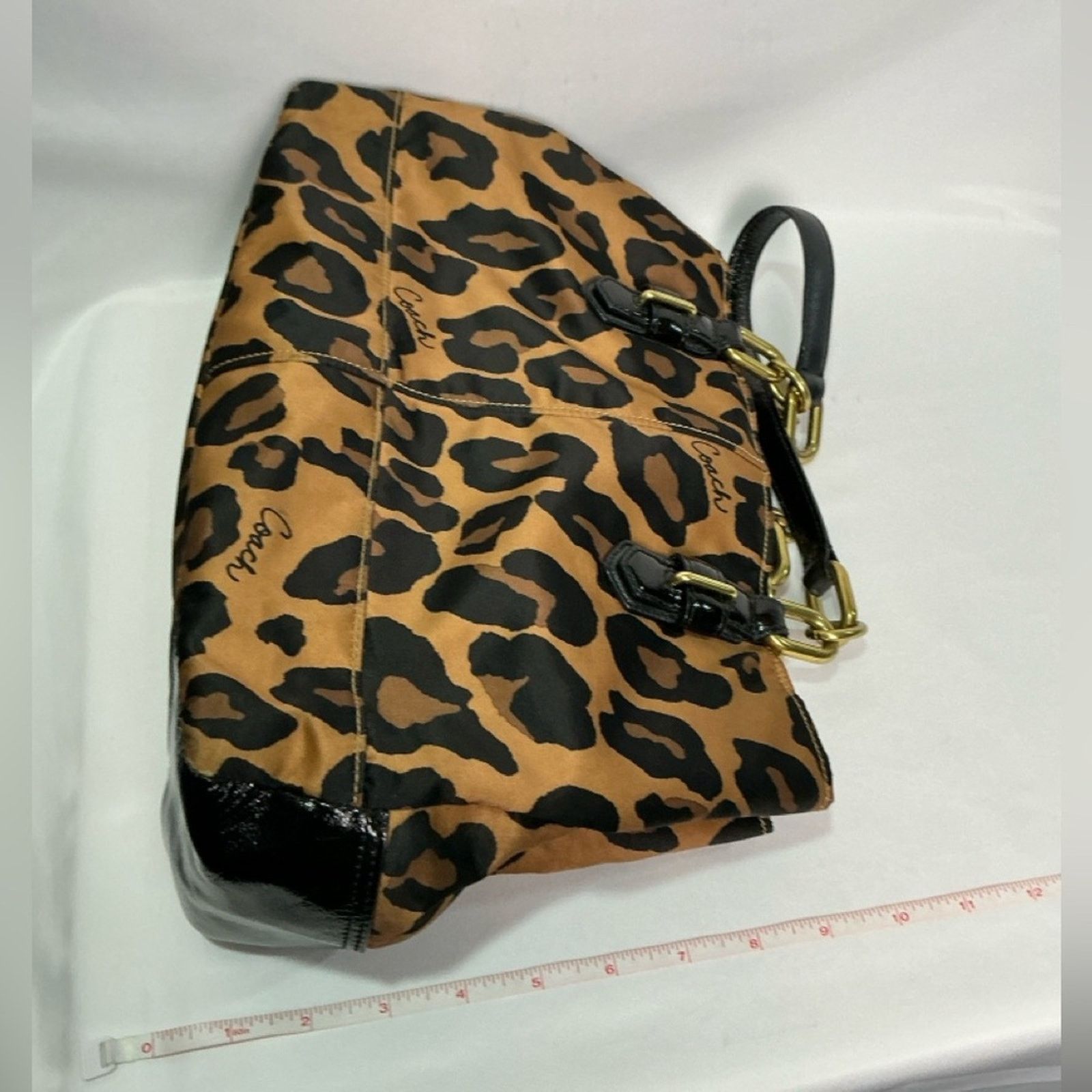 Coach Coach Chelsea Ocelot Jayden Carryall Leopard Shoulder Bag Size ONE SIZE - 14 Thumbnail