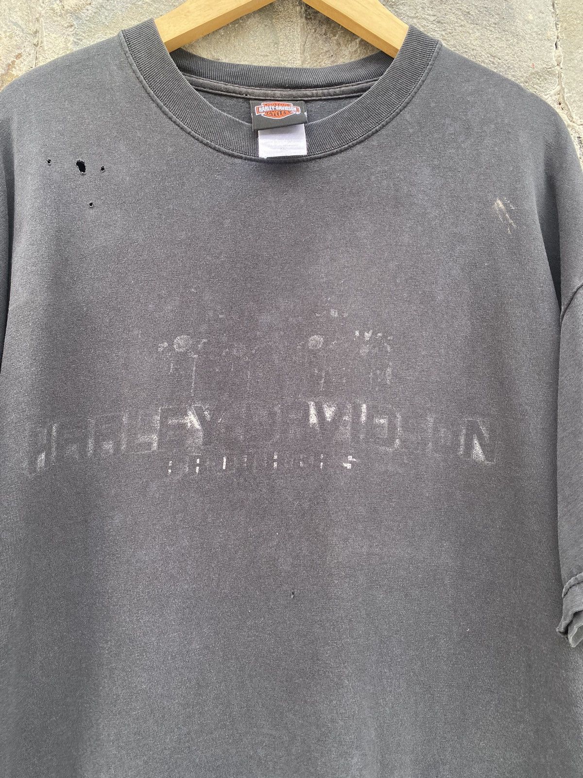 Harley Davidson Trashead Harley Davidson Shirt Sun Faded Grunge Erd Size US XL / EU 56 / 4 - 4 Thumbnail