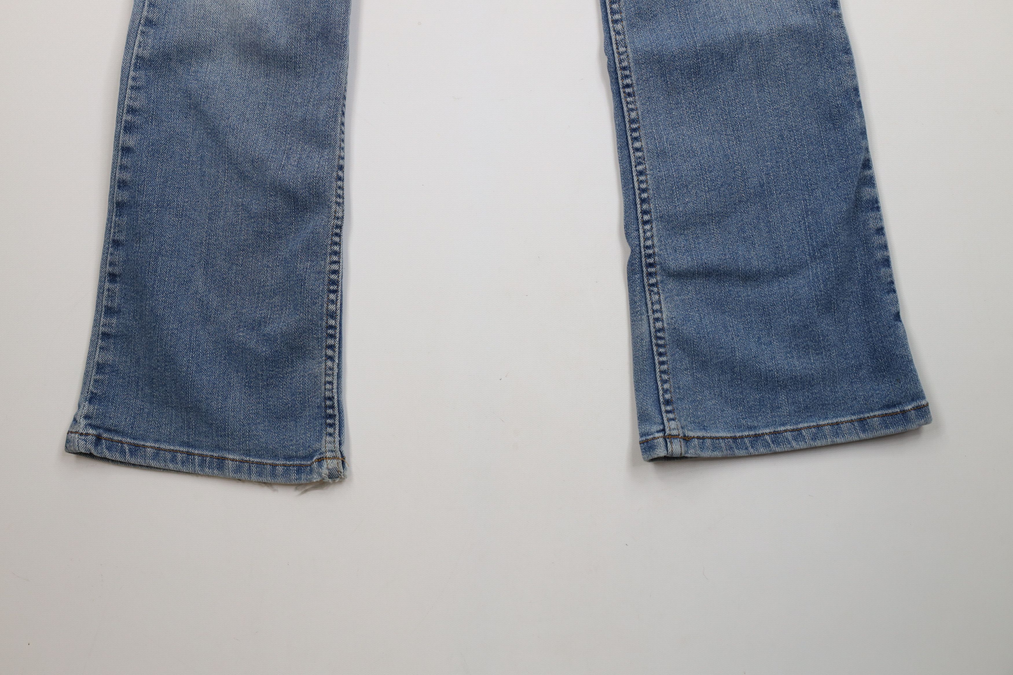 American Eagle Outfitters × Vintage Vintage 90s Y2K American Eagle Outfitters Flared Denim Jeans Size 27" / US 4 / IT 40 - 4 Thumbnail