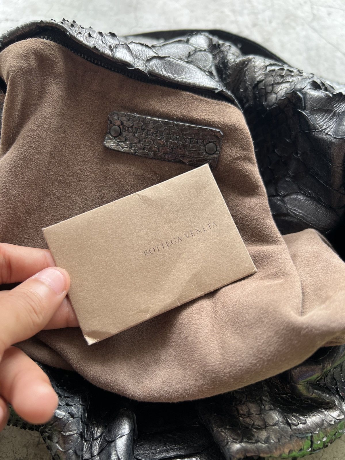 Bottega Veneta Bottega Veneta - F/08 Limited Edition Python Leather Bag Size ONE SIZE - 15 Thumbnail