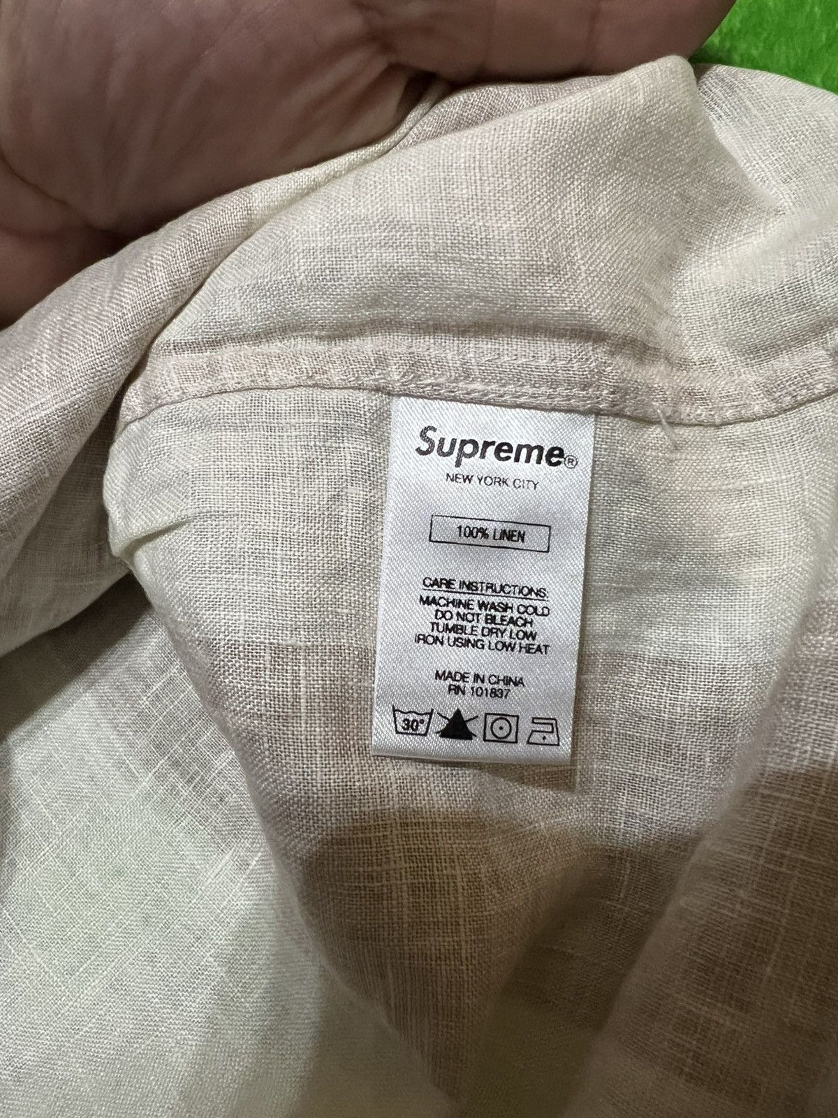 Supreme 🔥SS18 Supreme Men’s Medium Brown S/S button up BRAND NEW🔥 Size US M / EU 48-50 / 2 - 8 Thumbnail
