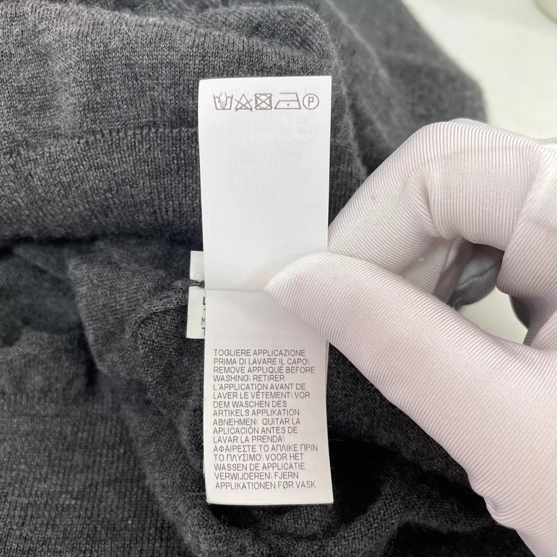 Brunello Cucinelli BRUNELLO CUCINELLI Gray Top M pre-owned Size M / US 6-8 / IT 42-44 - 8 Thumbnail