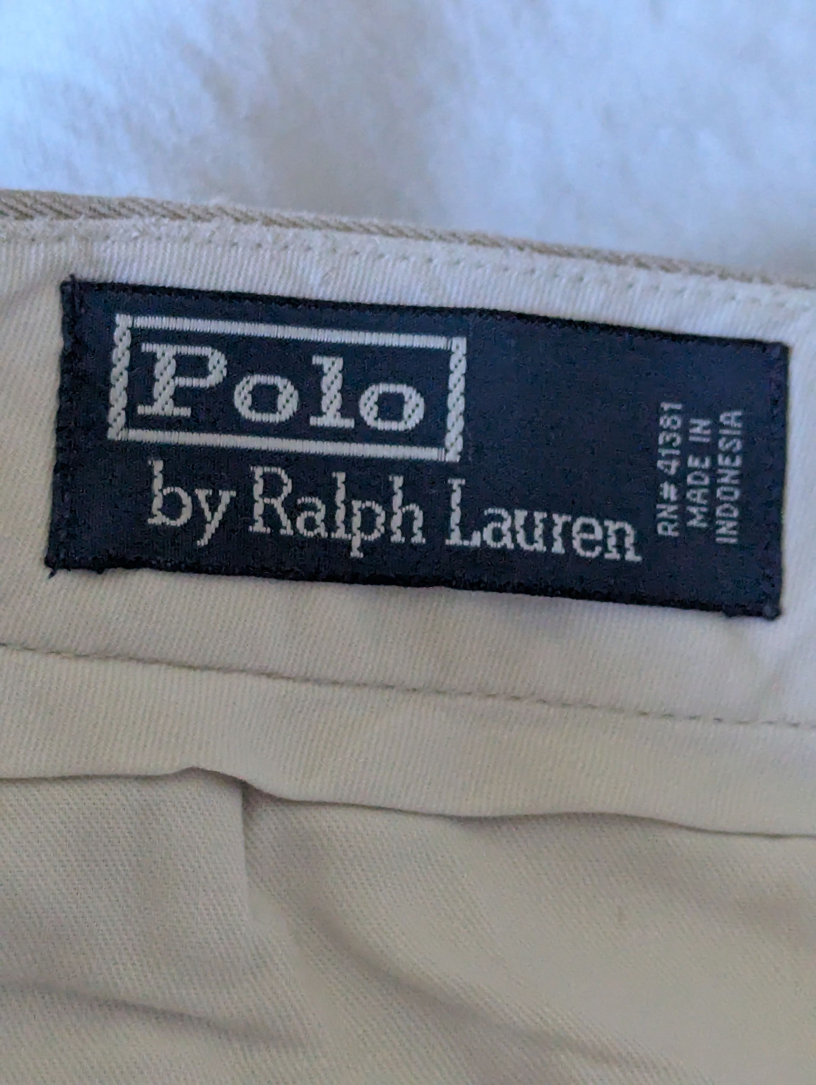 Polo Ralph Lauren Vintage Long Khaki pant Size US 36 / EU 52 - 3 Thumbnail