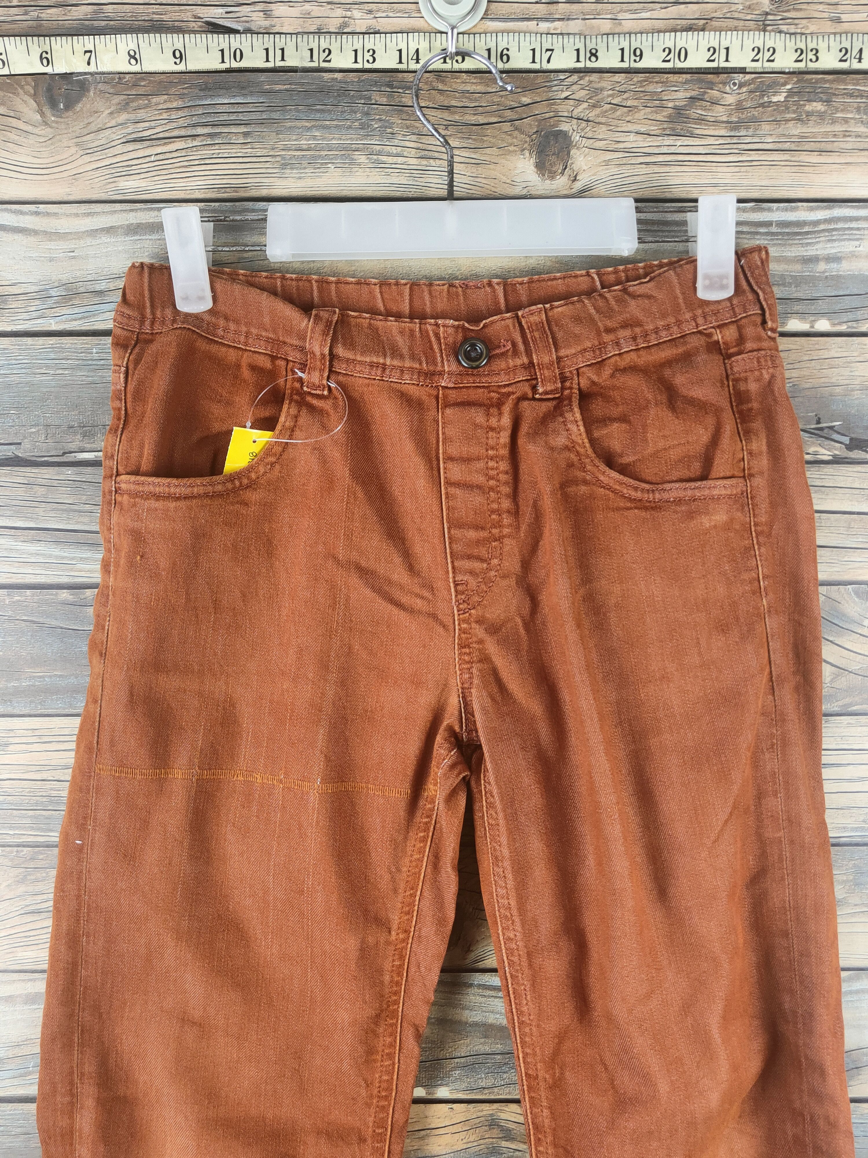 Japanese Brand DL Uniqlo Brown Multipocket Casual Pants #46-318 Size US 26 / EU 42 - 2 Thumbnail