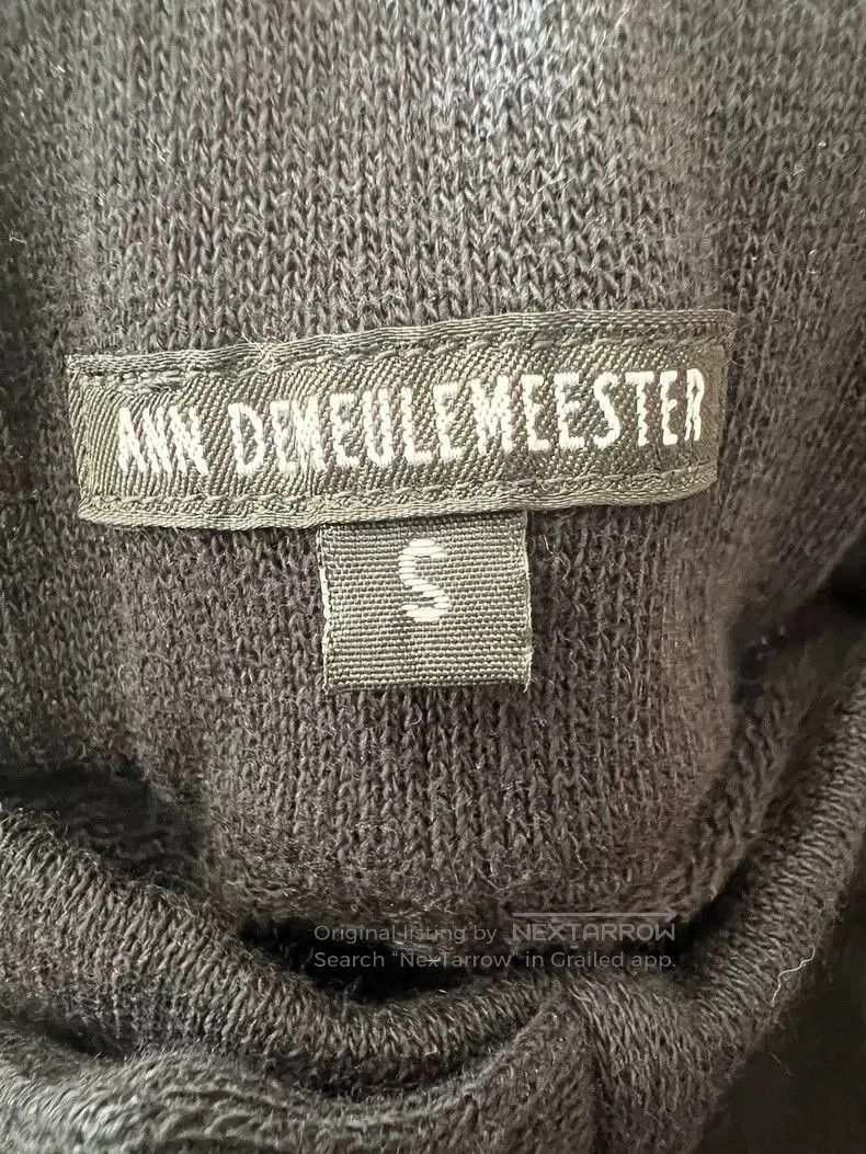 Ann Demeulemeester Ann Demeulemeester Black Casual Pants S. Size US 38 / EU 54 - 5 Thumbnail