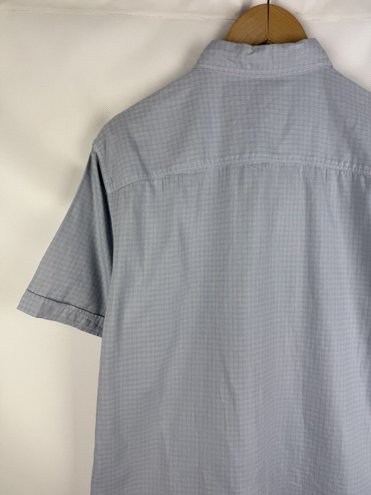 Allsaints Allsaints Sanborn SS Short Sleeve Checked Button Up Shirt Size US L / EU 52-54 / 3 - 22 Thumbnail