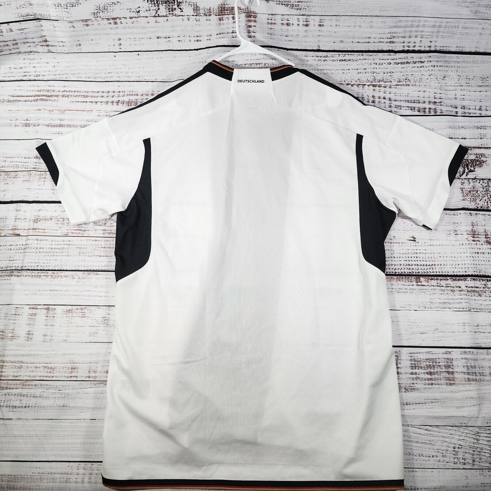 Adidas NWT Adidas German Deutscher Fussball-Bund 2X White Jersey 22 Size US XXL / EU 58 / 5 - 2 Thumbnail