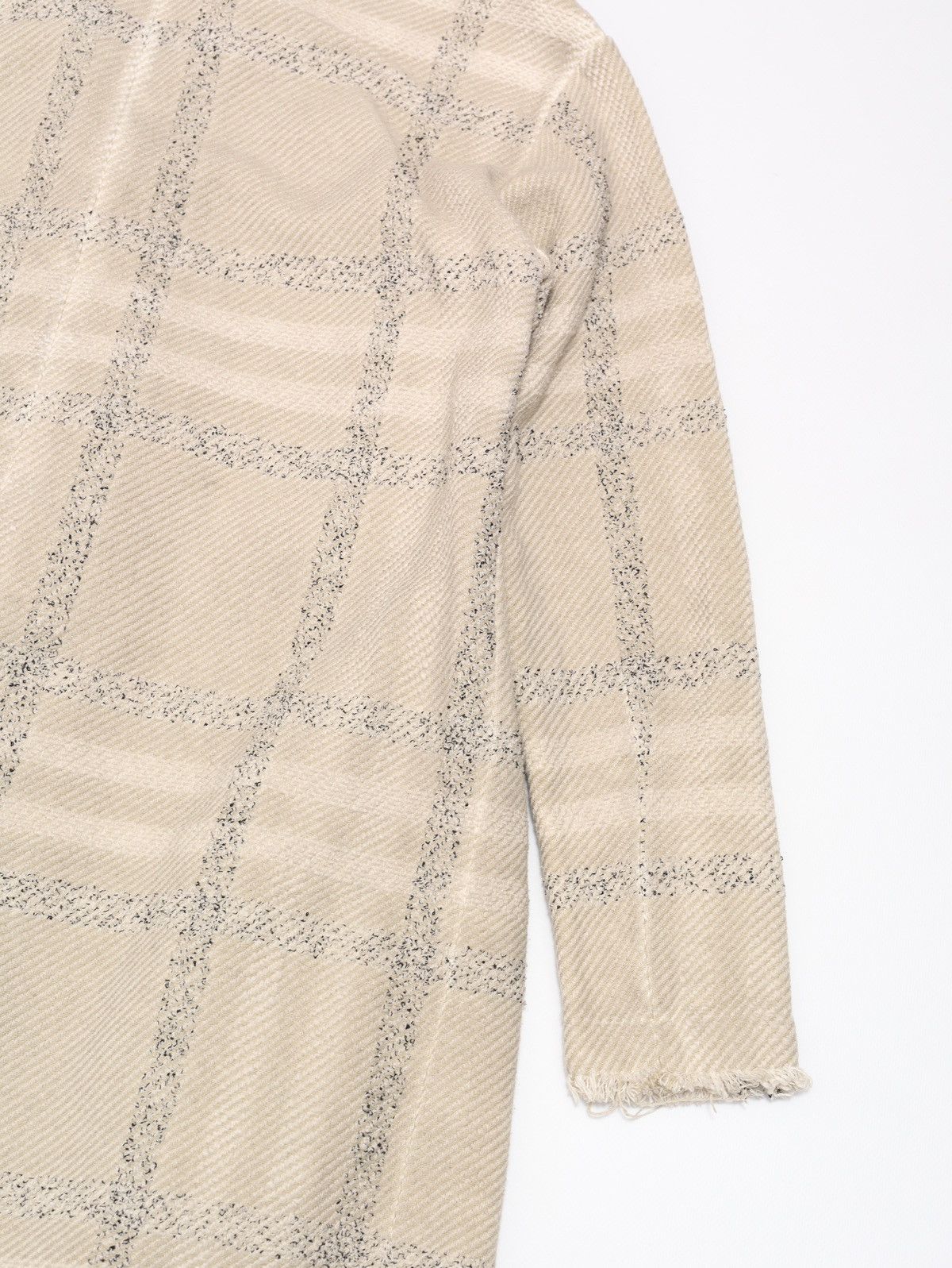 Transit Transit Par Such Cotton Plaid Check Beige Coat Size M / US 6-8 / IT 42-44 - 17 Thumbnail