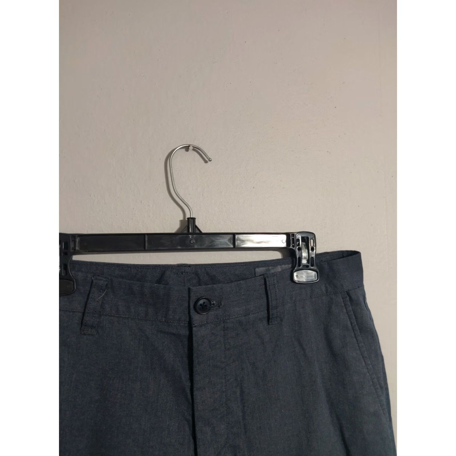 Bonobos Bonobos Chino Pants Mens 33x31 Athletic Fit Casual Dress Darker Blue/Gray Size US 34 / EU 50 - 2 Thumbnail