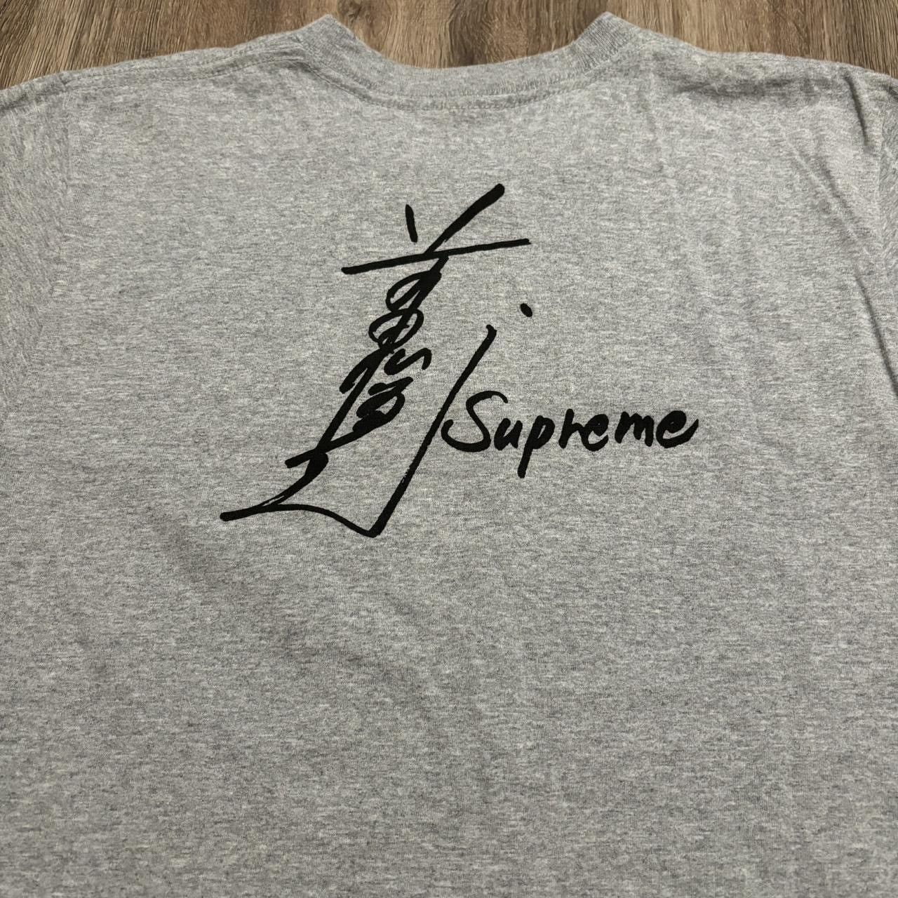 Supreme Supreme Toshio Maeda Overfiend Date Tee Gray Size US M / EU 48-50 / 2 - 5 Thumbnail