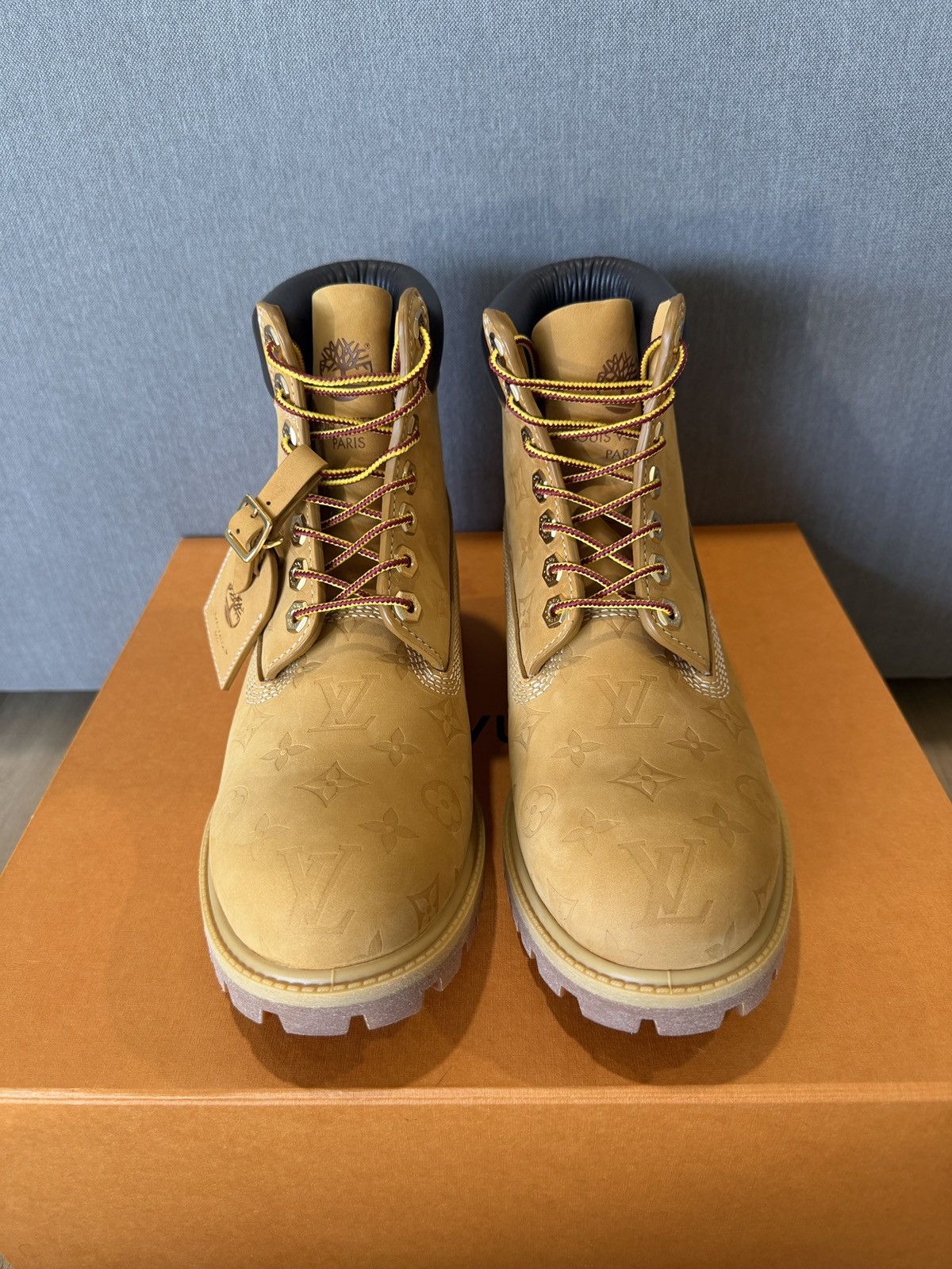 Louis Vuitton LOUIS VUITTON TIMBERLAND 6’ BOOT WHEAT Size US 8.5 / EU 41-42 - 3 Thumbnail