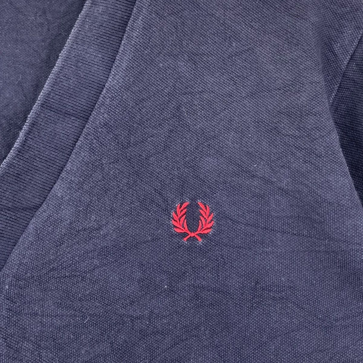 Fred Perry × Vintage FRED PERRY LONDON Embroidered Logo Button Up Cardigan Size US L / EU 52-54 / 3 - 3 Thumbnail