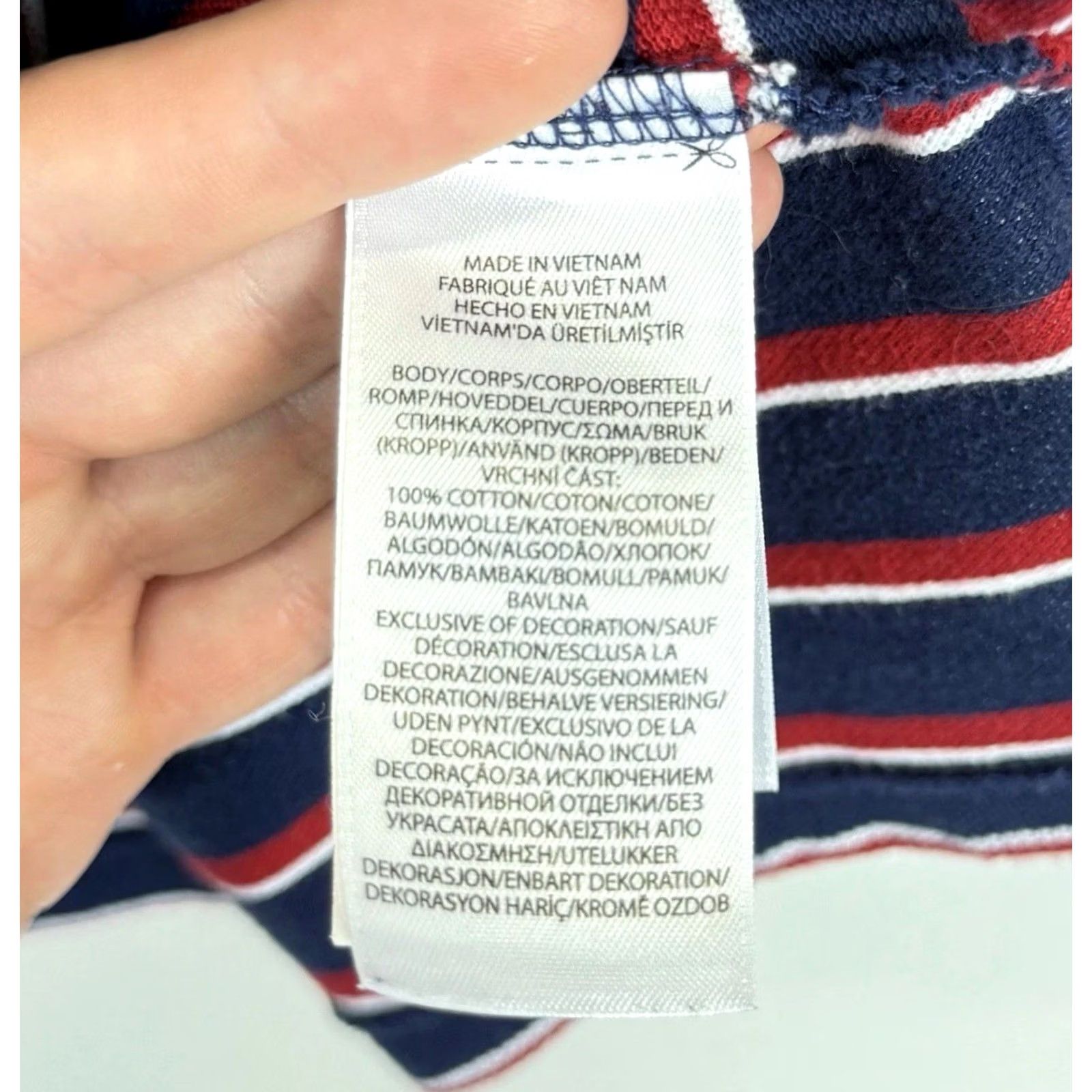Polo Ralph Lauren Ralph Lauren Polo Shirt Men's Size S Short Sleeve Top Striped Blue Red White GG Size US S / EU 44-46 / 1 - 6 Thumbnail