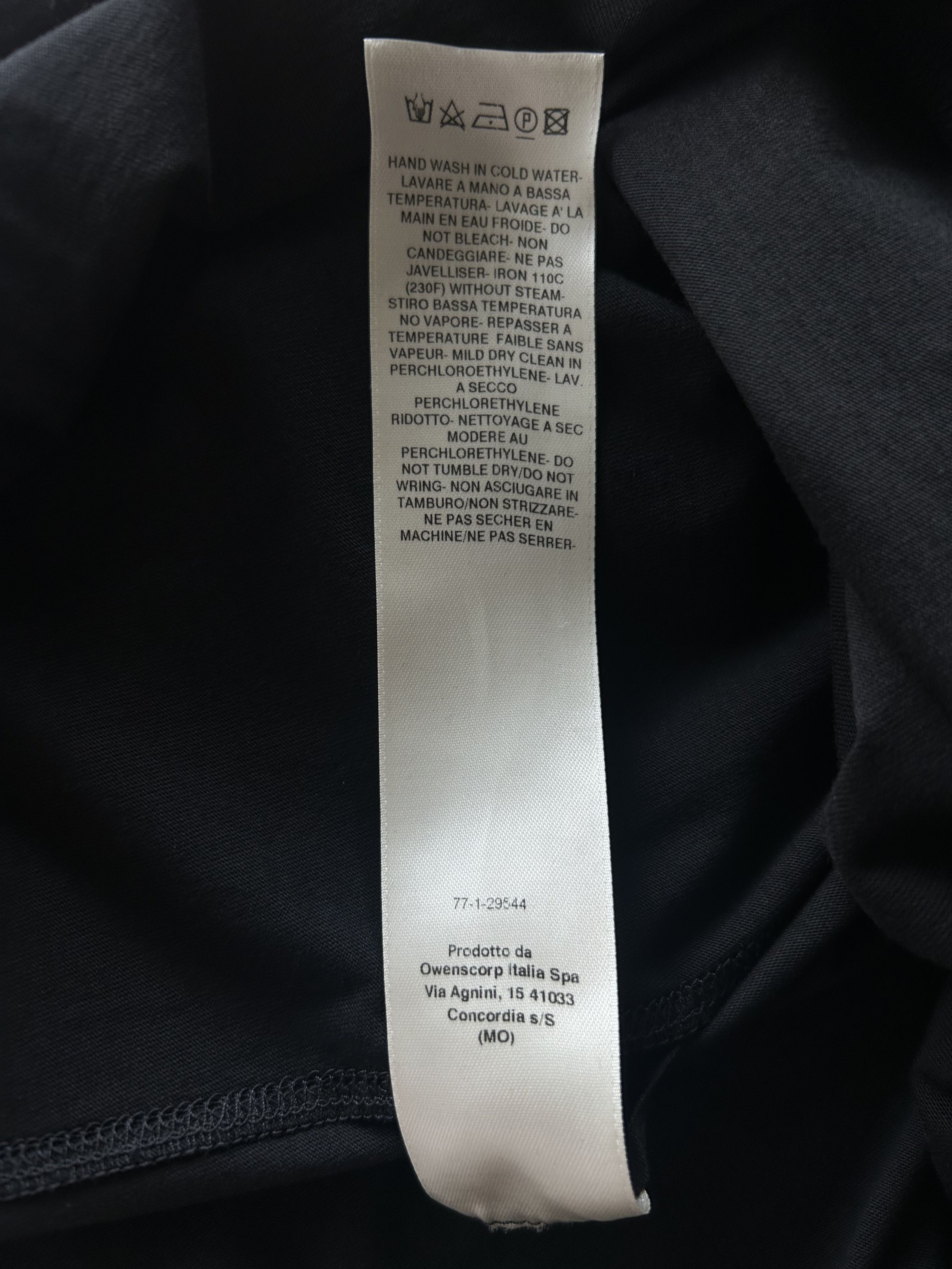 Rick Owens Rick Owens Black Short Level T-Shirt Size US M / EU 48-50 / 2 - 3 Thumbnail