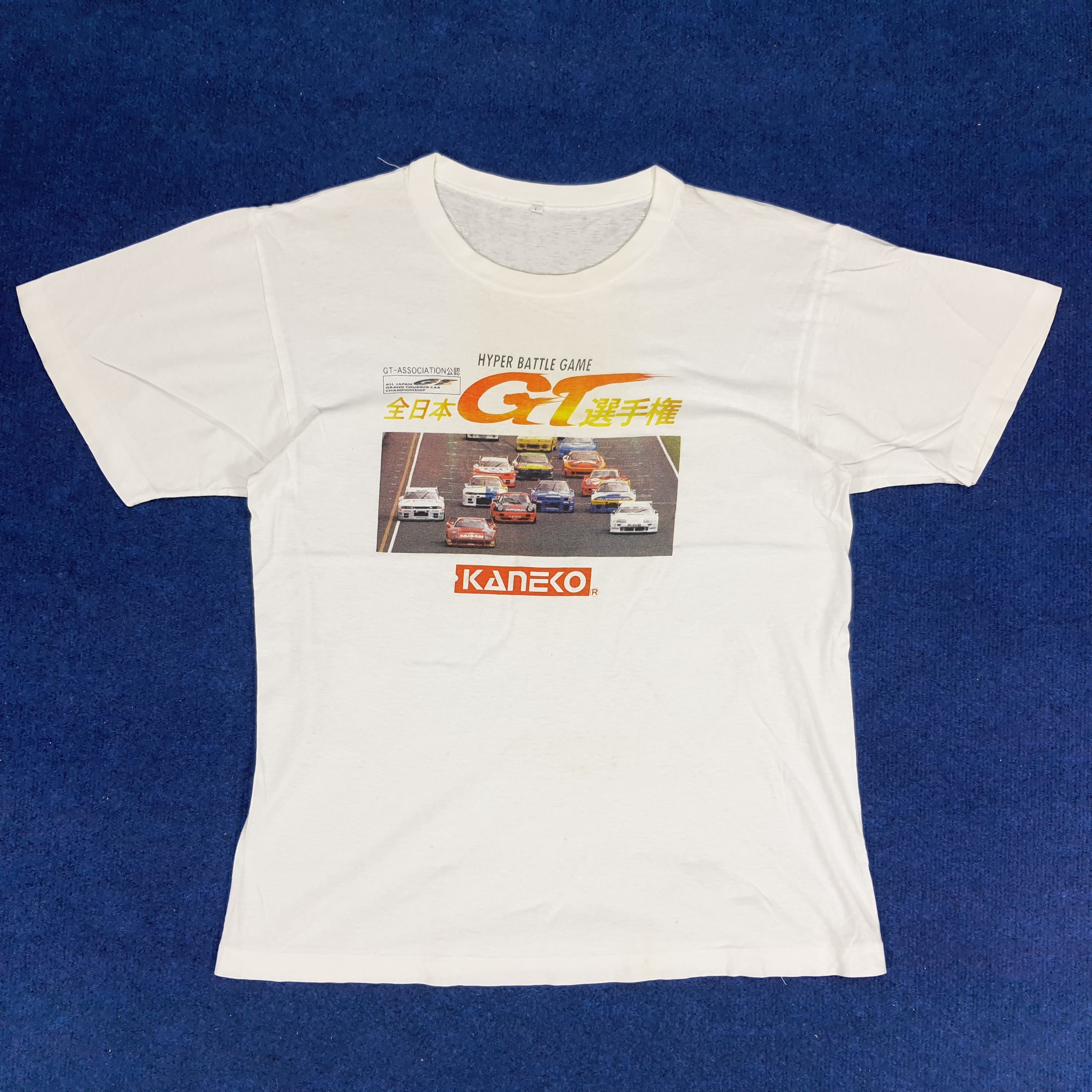 Japanese Brand × Vintage Vintage Kaneko Hyper Battle Game GR Racing Team 90s Tshirt Size US M / EU 48-50 / 2 - 1 Thumbnail