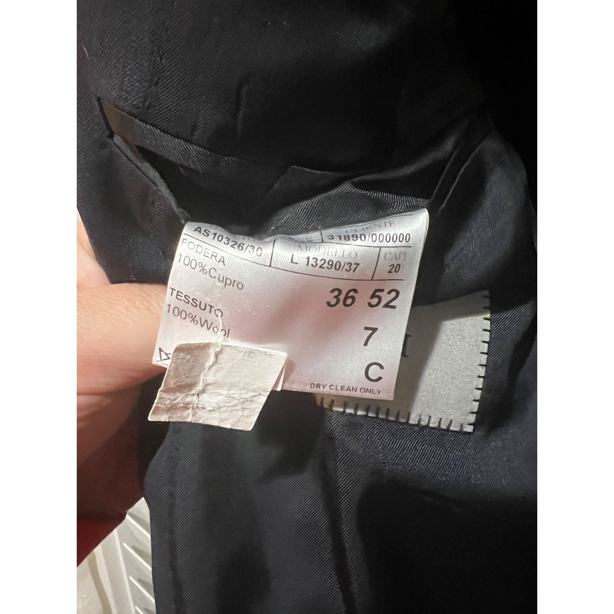 Canali Canali 100% Wool Blue Blazer - Size 36R Size 36R - 5 Thumbnail