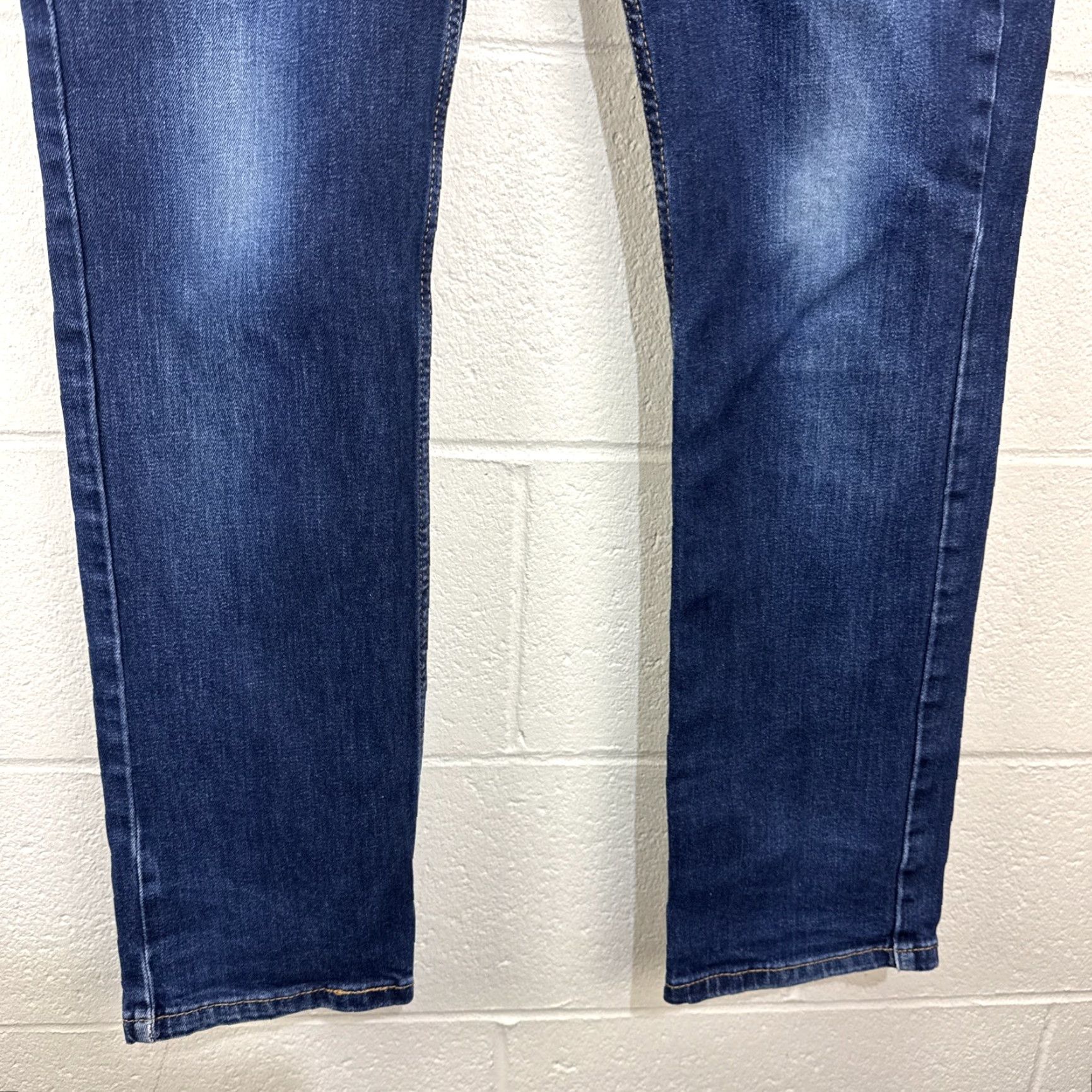 Levi's Levi's 511 Men's Skinny Jeans Cotton Blend Blue Size 33x32 5-Pocket Zip Regular Fit Size US 33 - 5 Thumbnail