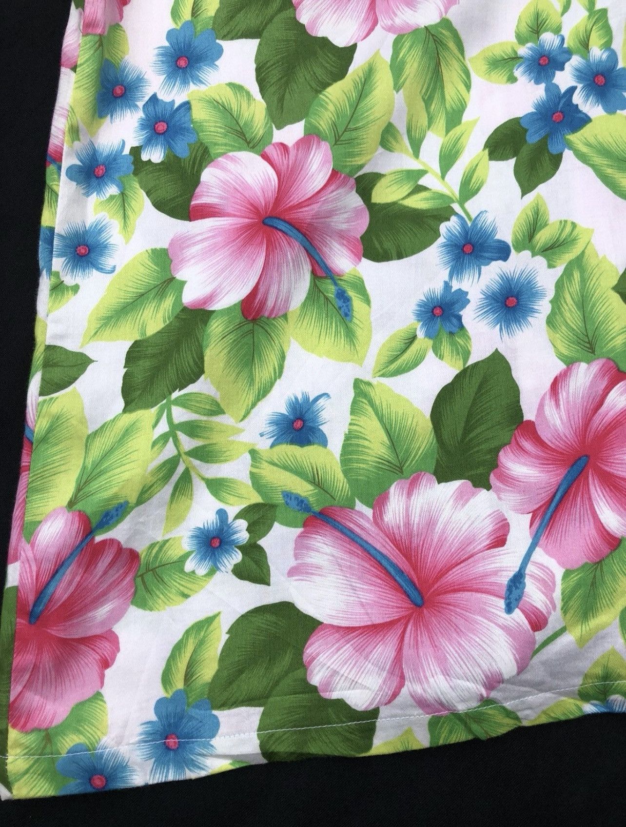 Japanese Brand Vintage 80s Guppy Okinawa Hibiscus Hawaiian Shirt Size US M / EU 48-50 / 2 - 17 Thumbnail