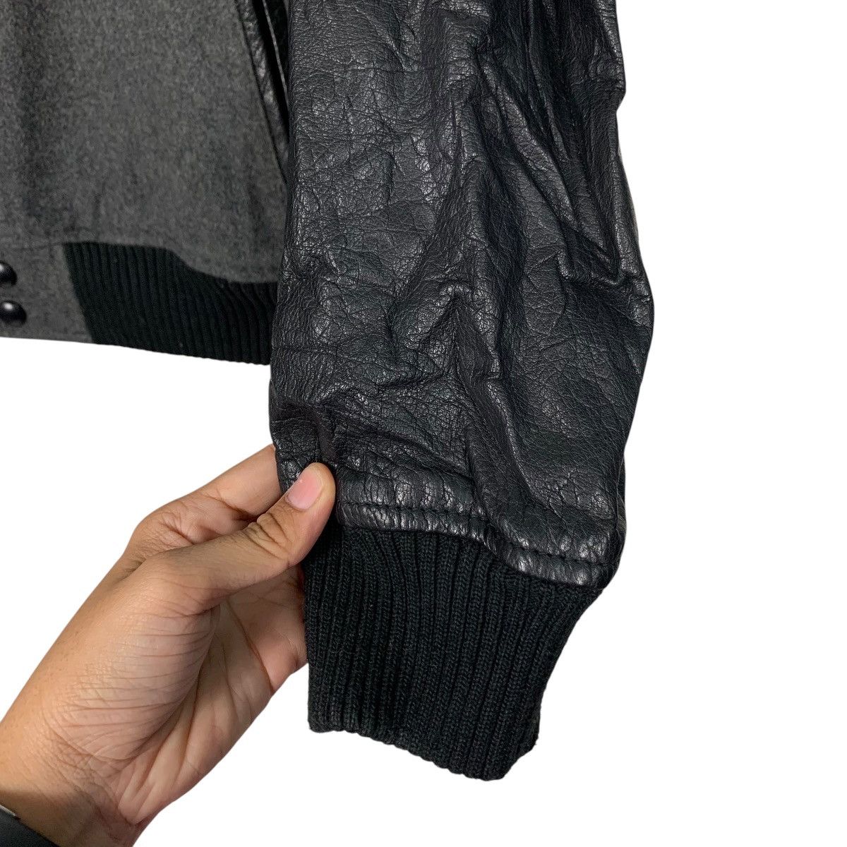 Gap Vintage GAP Wool Leather Varsity Jacket #2732-C123 Size US M / EU 48-50 / 2 - 13 Thumbnail
