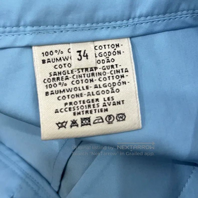 Hermes Hermes Blue Casual Short Pants Size 42" / US 20 - 4 Thumbnail