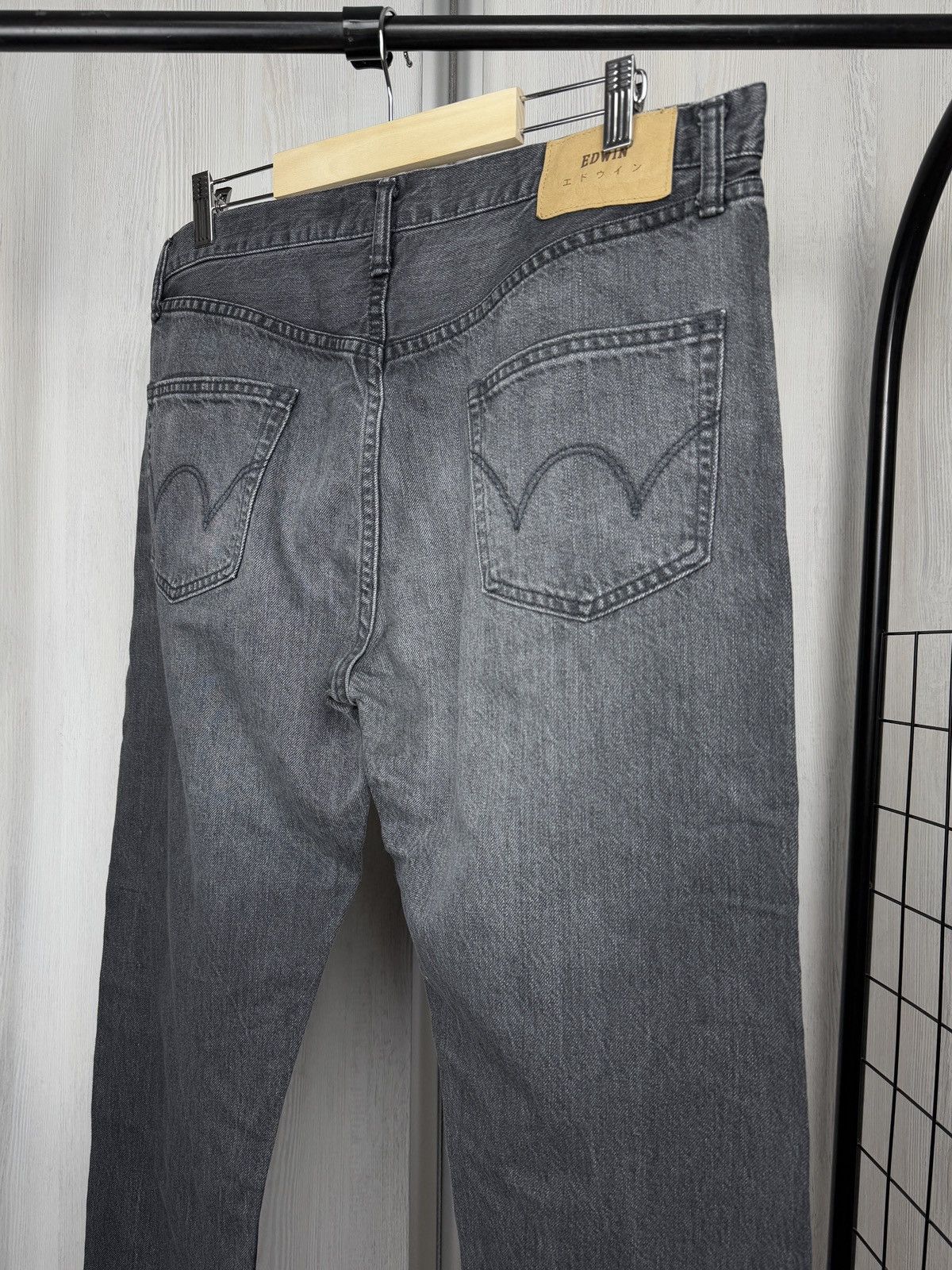 Edwin Edwin Made in Japan Slim Tapered White Selvedge Denim Jeans Size US 32 / EU 48 - 8 Thumbnail