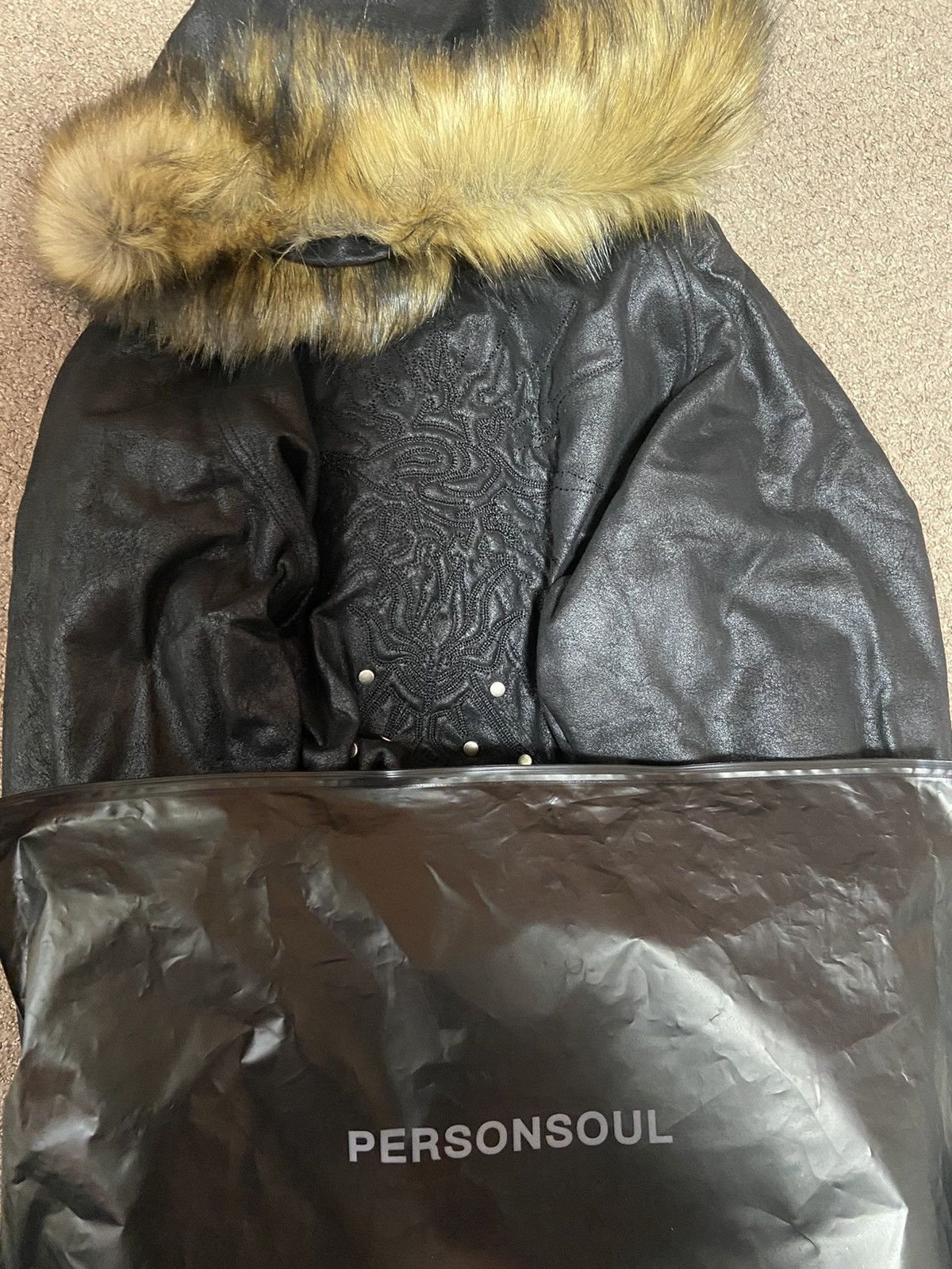 Other Black Sun Totem Fur Hoodie Size US S / EU 44-46 / 1 - 6 Thumbnail