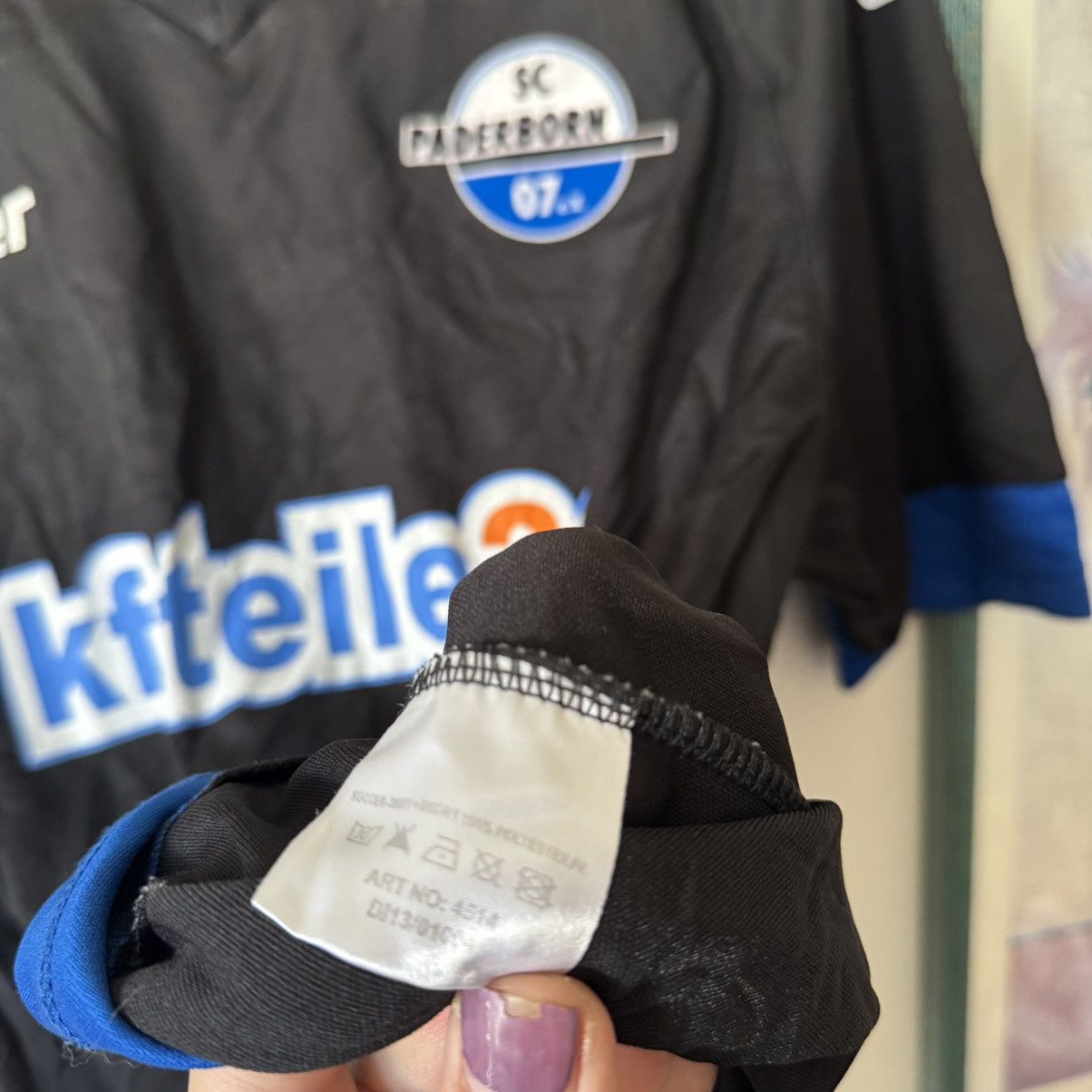 Other 2013-14 Saller SC Paderborn 07 Home Kit Size US XL / EU 56 / 4 - 4 Thumbnail