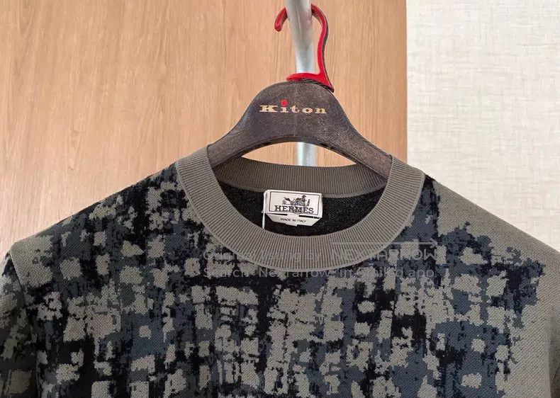 Hermes Hermes Men's knitted sweater sweatshirt for spring and aut Size US XL / EU 56 / 4 - 2 Thumbnail