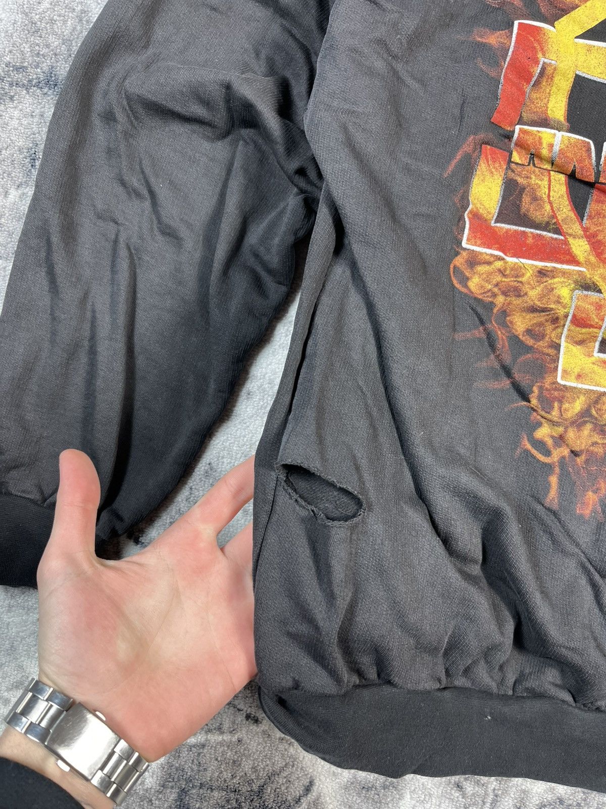 Other Rammstein Logo Hoodie Black Rock Band Pullover Size US L / EU 52-54 / 3 - 15 Thumbnail
