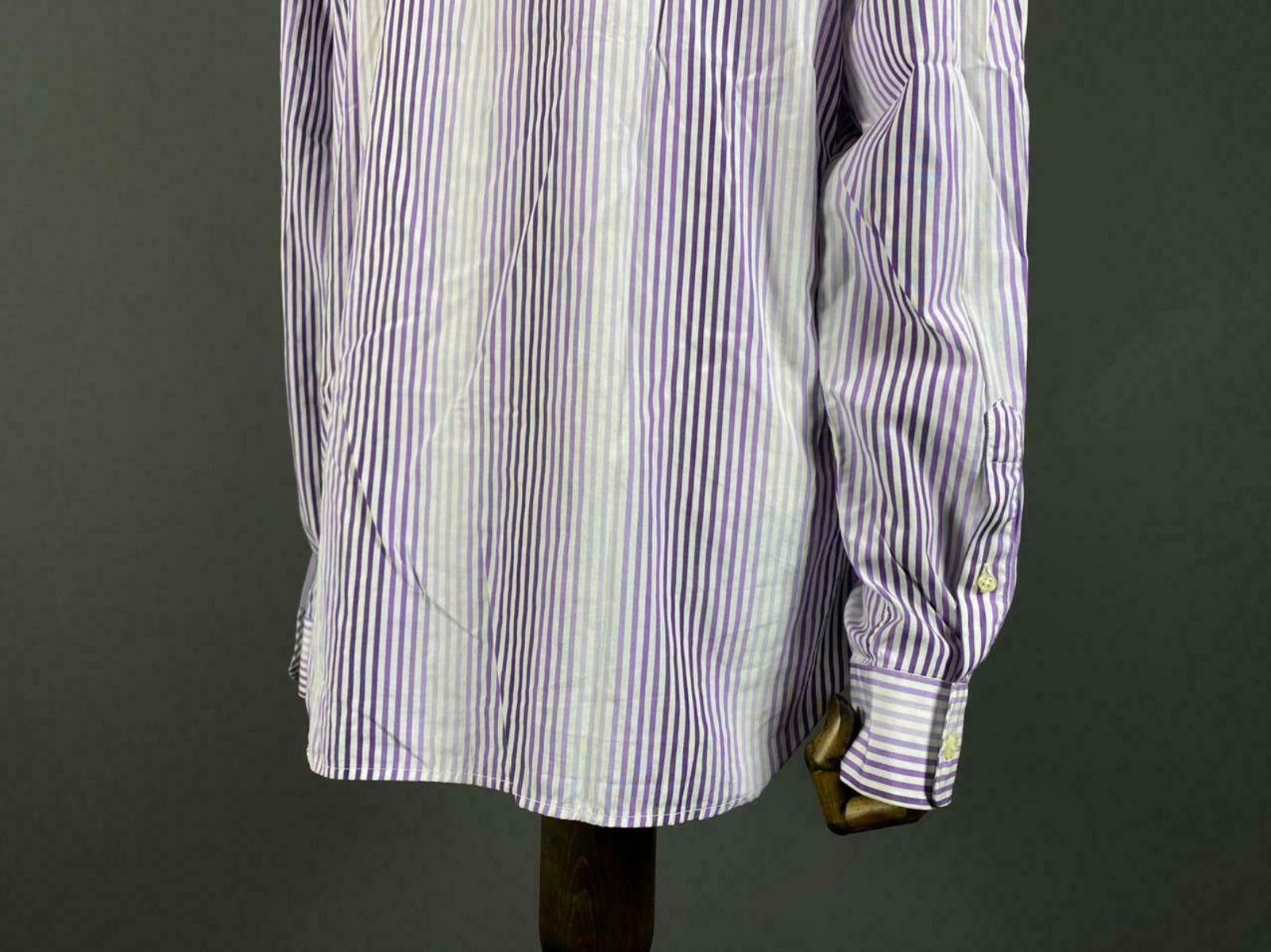 Gant Gant Oxford Egyptian Cotton Fitted Stripe Shirt Size XL Size US XL / EU 56 / 4 - 9 Thumbnail