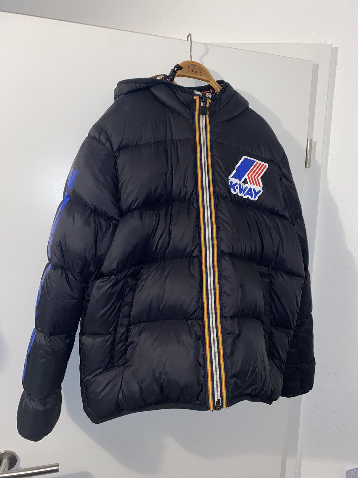 Dsquared2 × K-Way Dsquared2 x Kway Bomber Puffer Jacket Size US XL / EU 56 / 4 - 2 Thumbnail