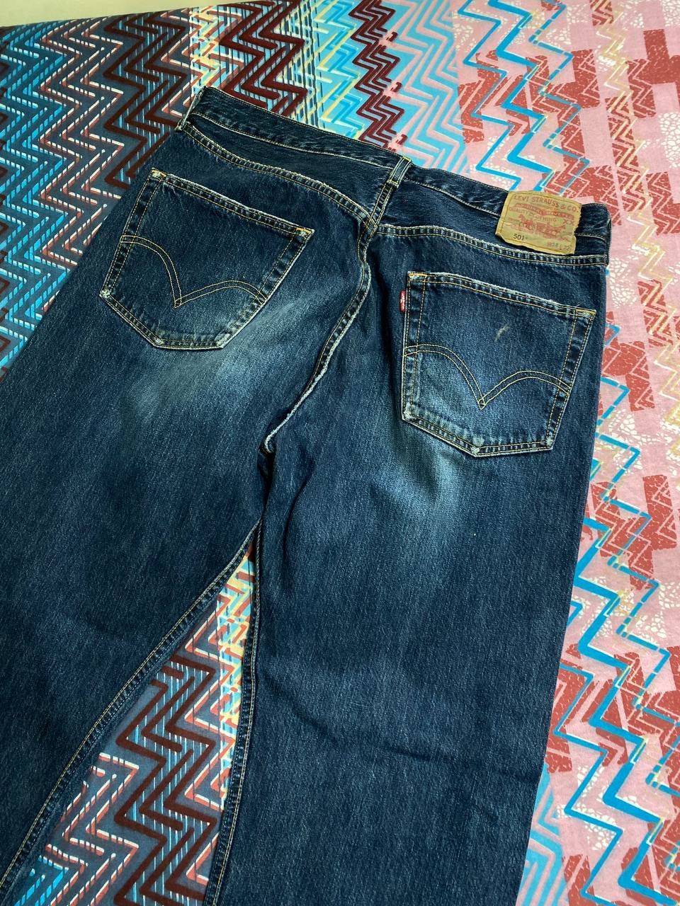 Levi's Levi's jeans 501 W38 vintage crazy Y2K streetwear Size US 38 / EU 54 - 21 Thumbnail