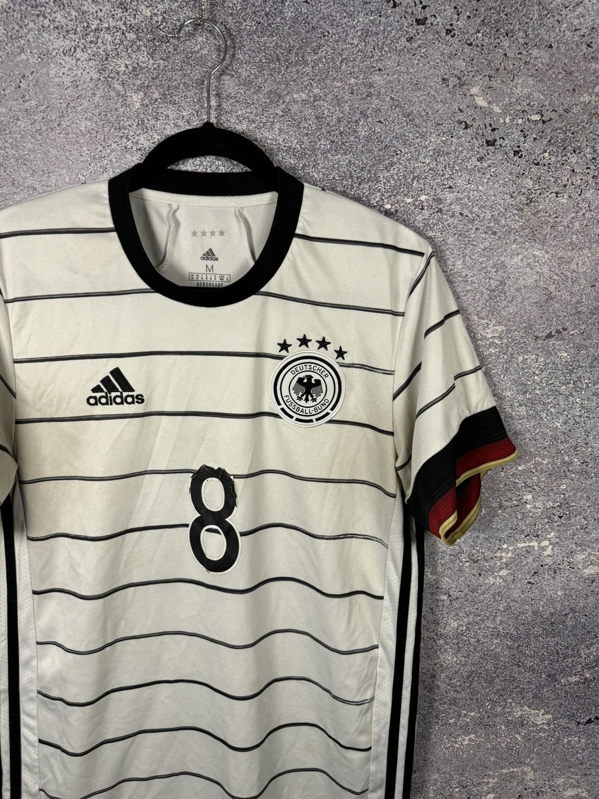 Adidas × Vintage KROOS Vintage Germany National Team 2020 Adidas Jersey M sz Size US M / EU 48-50 / 2 - 2 Thumbnail