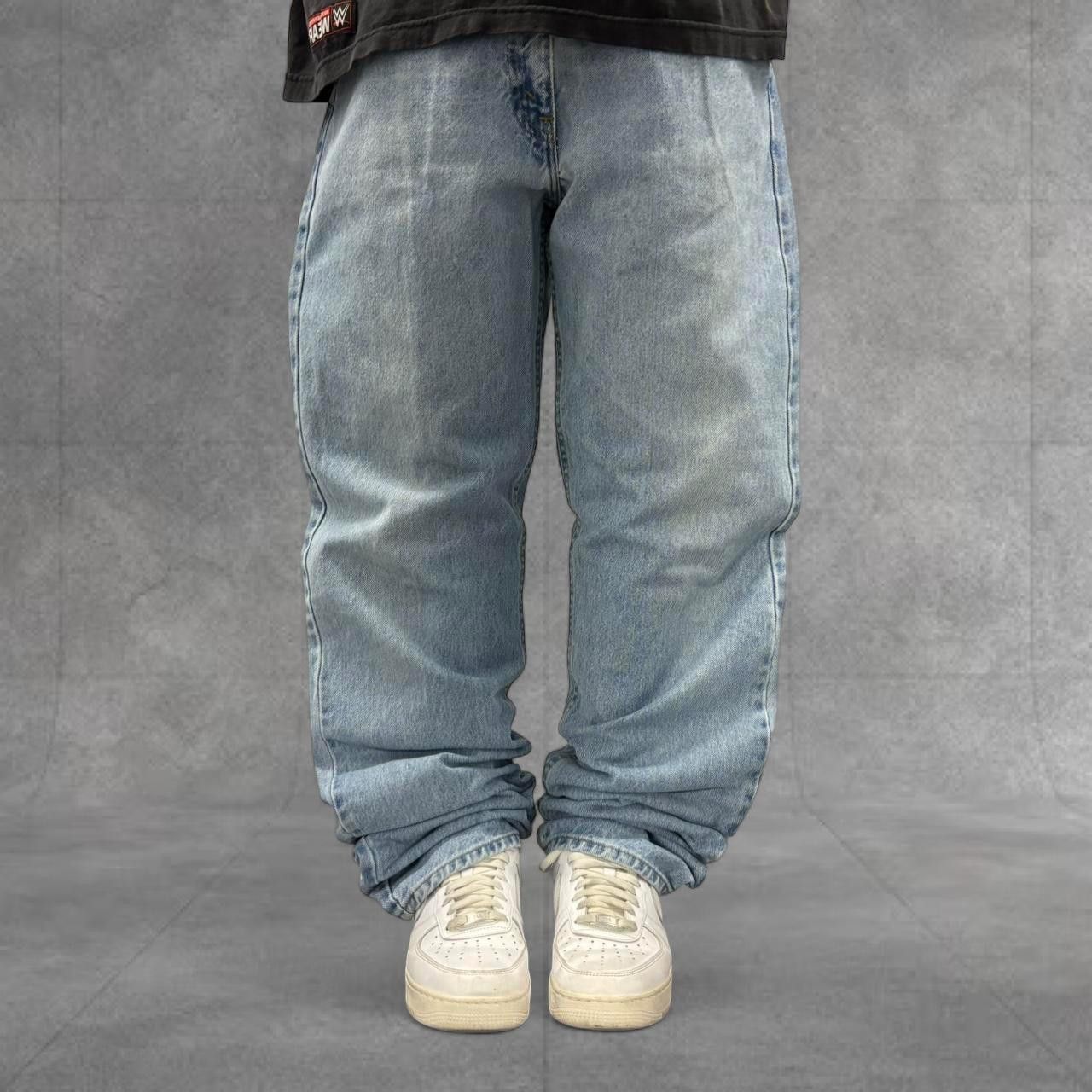 Arizona Jean Co. Crazy Vintage Y2K/2000s Baggy Loose Fit Streetwear Arizona Jean Company Light Wash Denim Jeans! Size US 36 / EU 52 - 1 Thumbnail