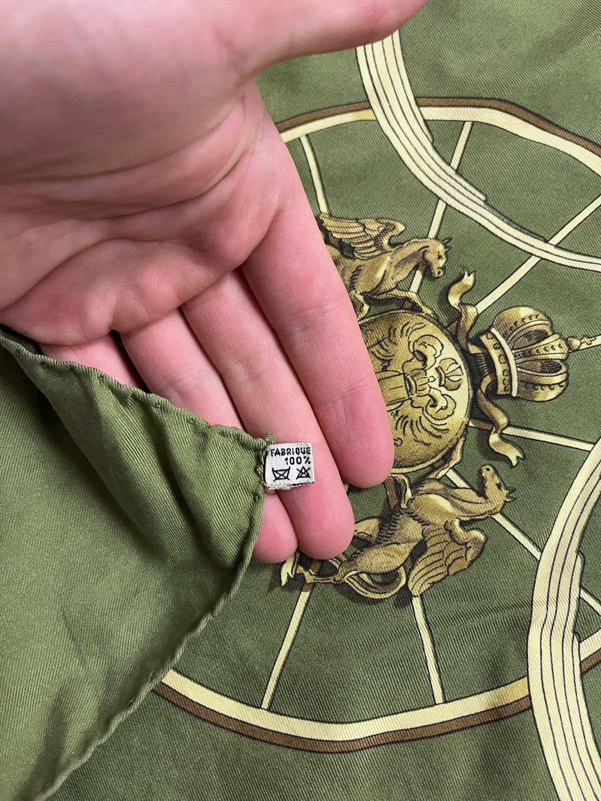 Hermes Vintage 90’s Hermes Springs Silk Scarf Philippe LeDoux Rare Size ONE SIZE - 17 Thumbnail