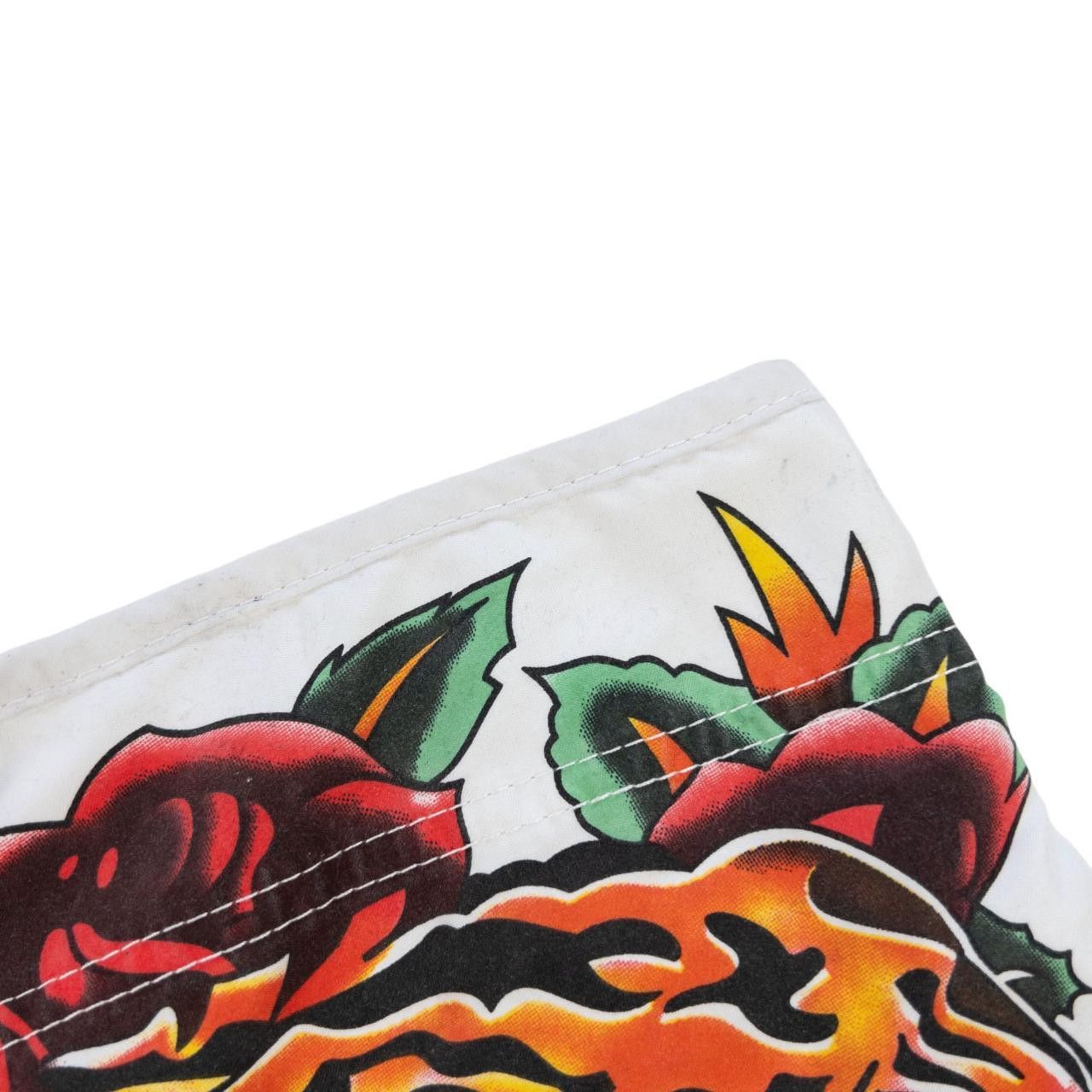 Ed Hardy Vintage Ed Hardy Tiger Short Shorts Size L Size 32" / US 10 / IT 46 - 3 Thumbnail